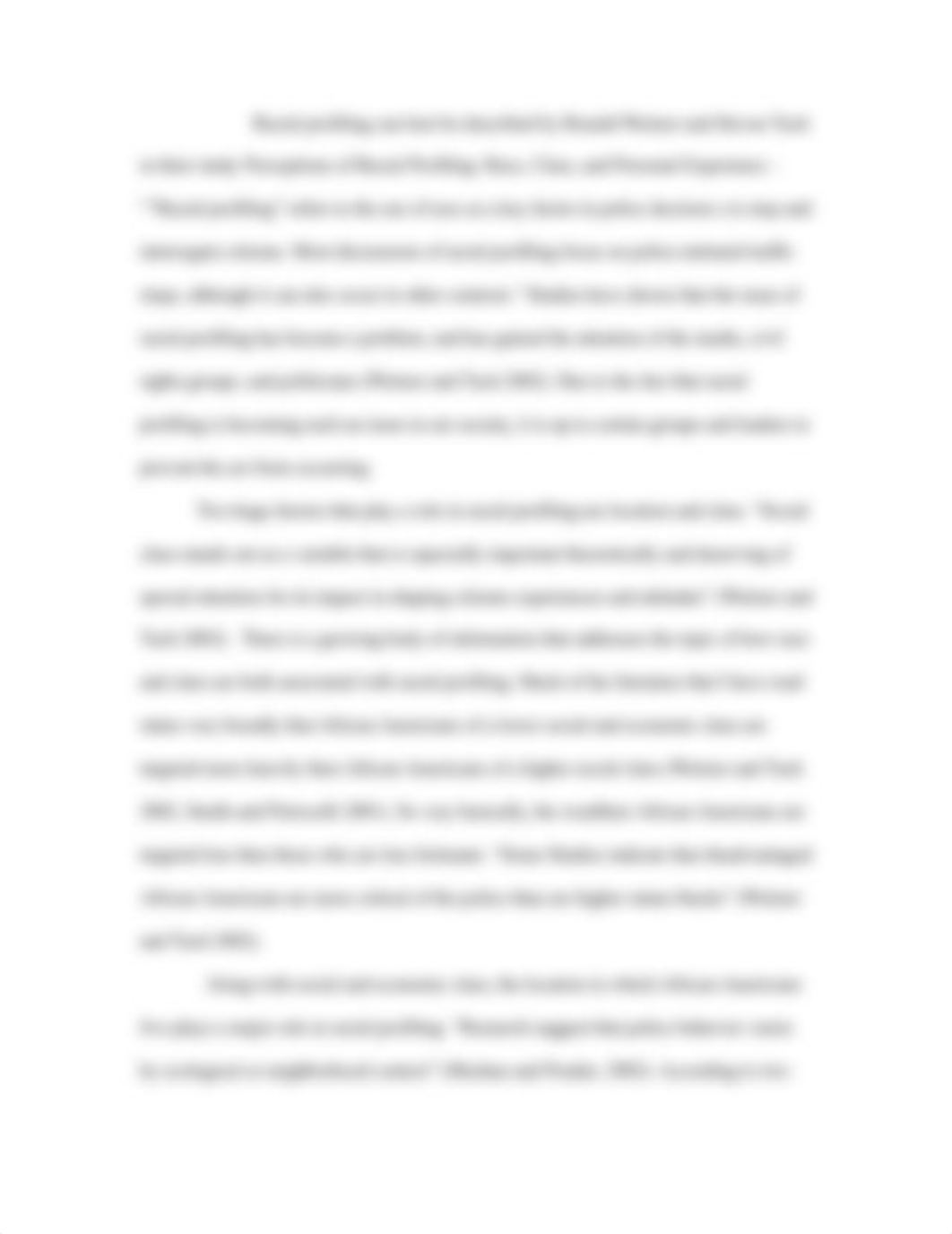 First Draft Of Essay Over Racial Profiling Against African Americans_demk0oi6393_page5