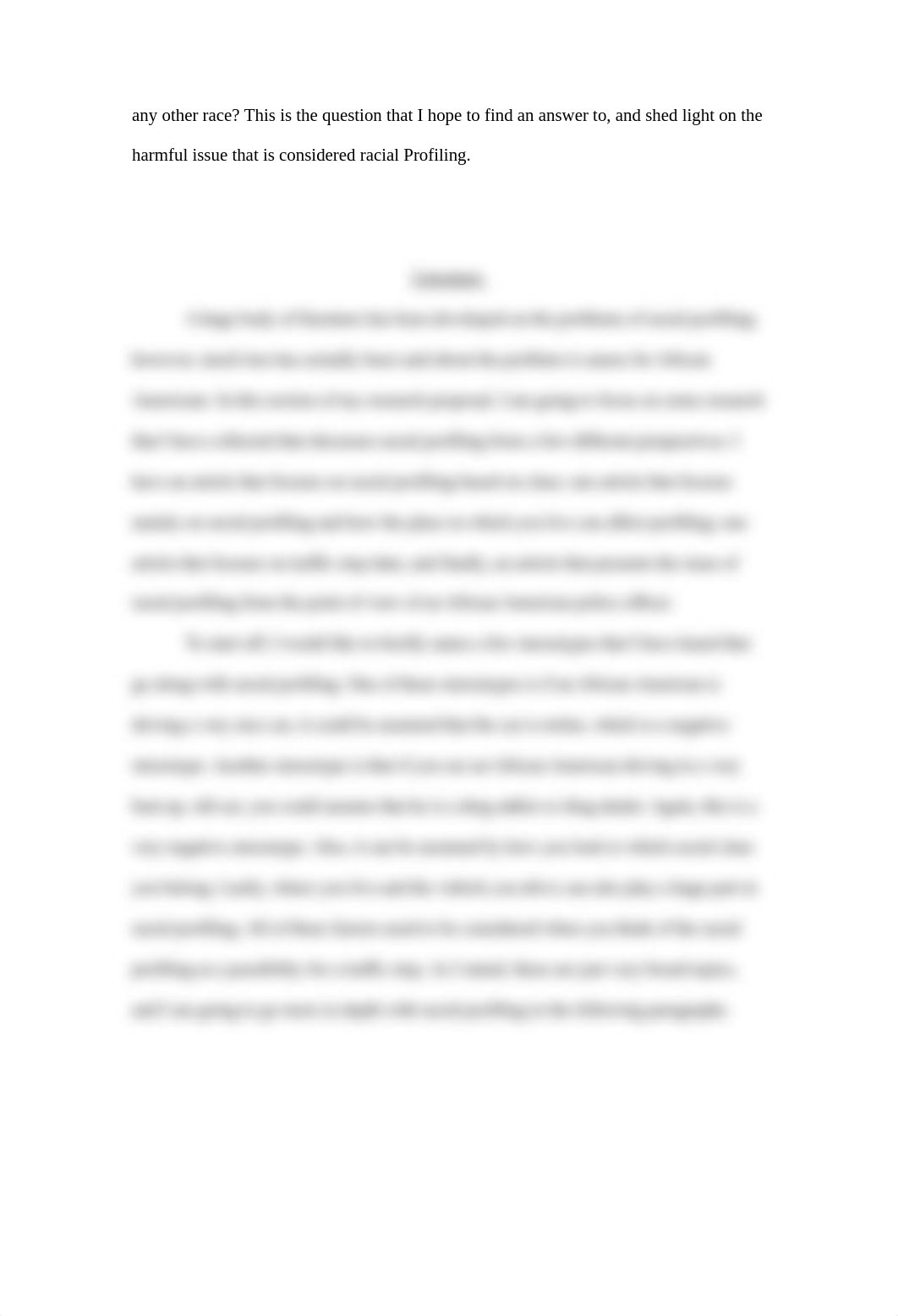 First Draft Of Essay Over Racial Profiling Against African Americans_demk0oi6393_page4