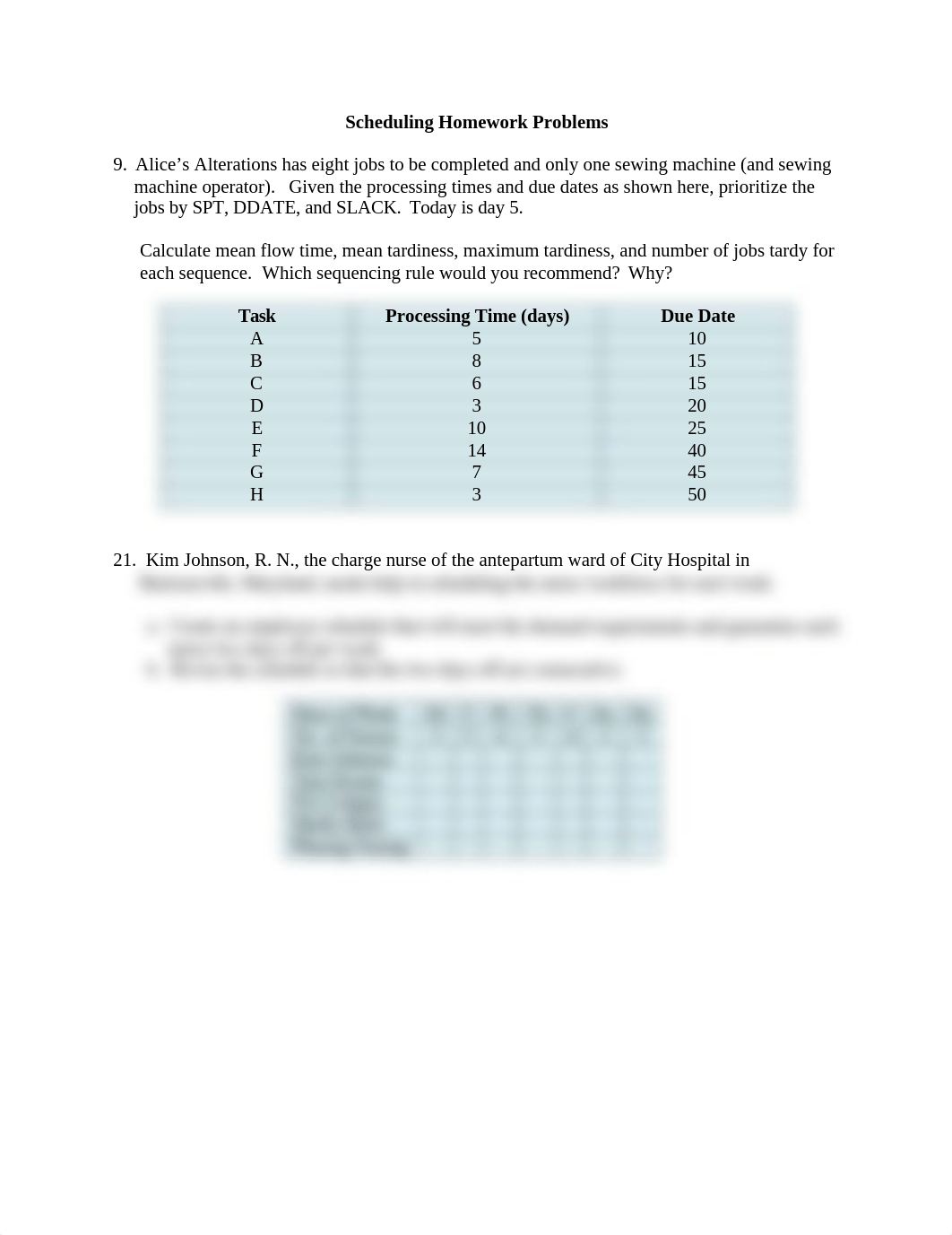 OPSM 330 Chapter 17 Scheduling Problems.doc_demmrk9zu9r_page1