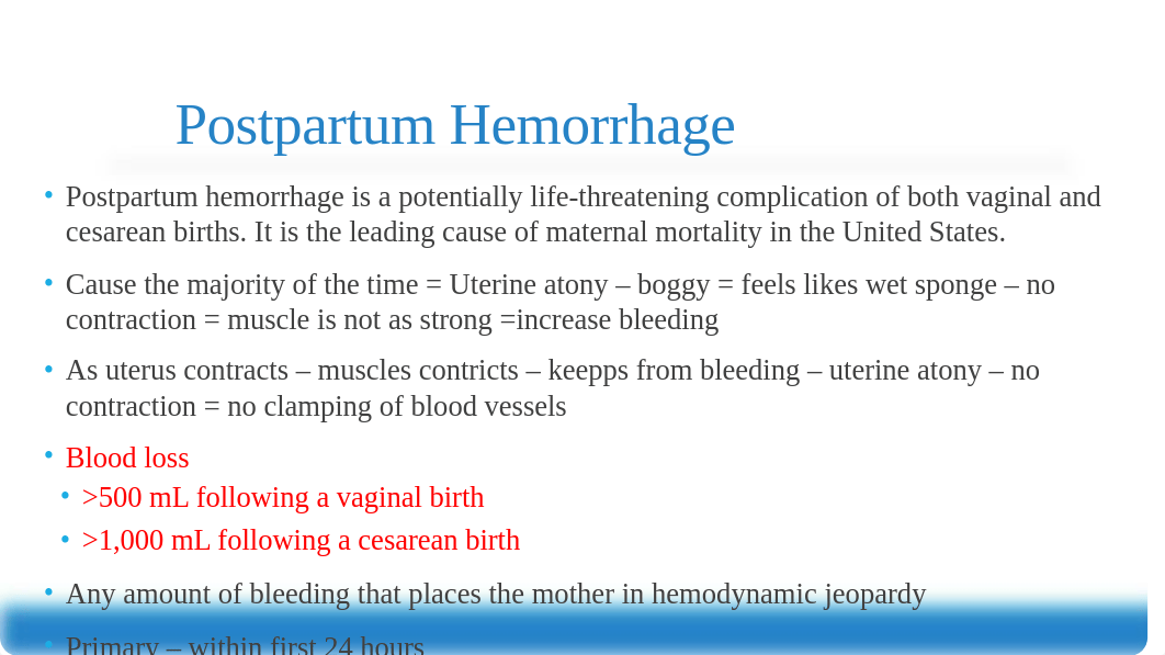 Ricci Ch. 22 Nursing Management of the Postpartum Woman at Risk BB version.2.10.2021.pptx_demqksx87mr_page3