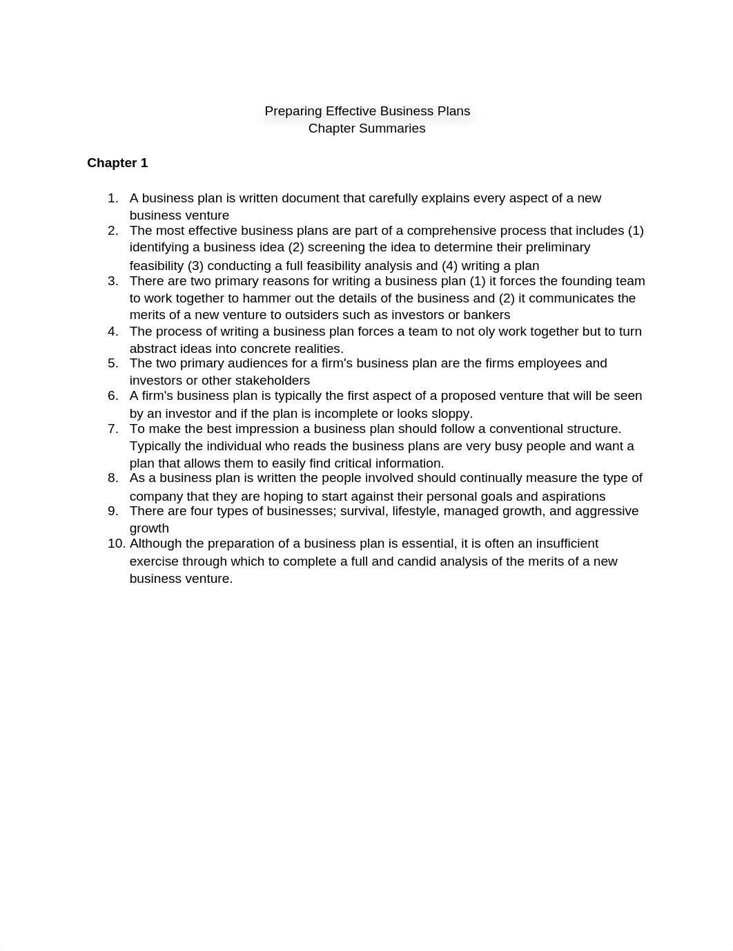 Preparing effective business plans Book Notes_demrd9c8a0h_page1