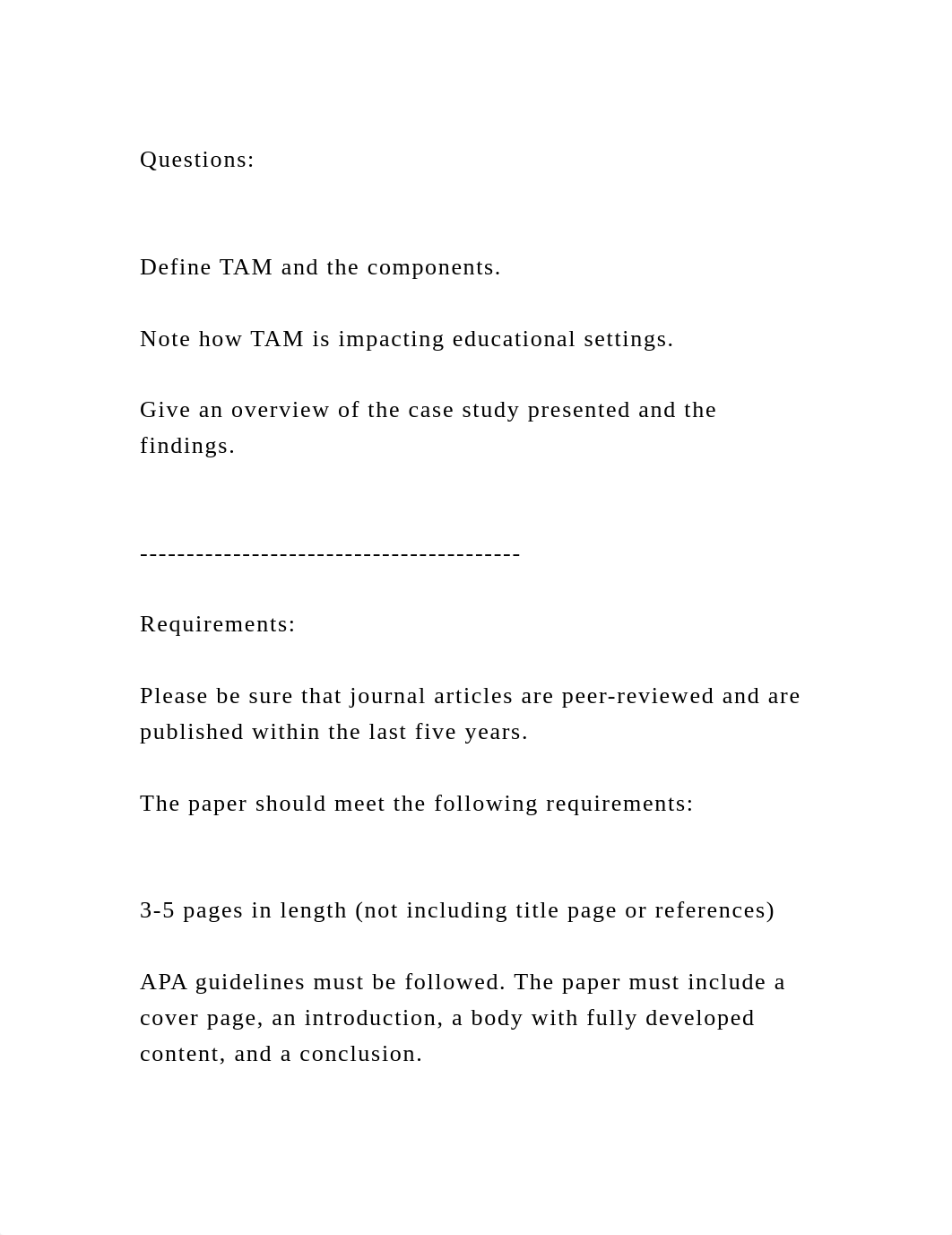 QuestionsDefine TAM and the components.Note how TAM is im.docx_demtmi9egjn_page2