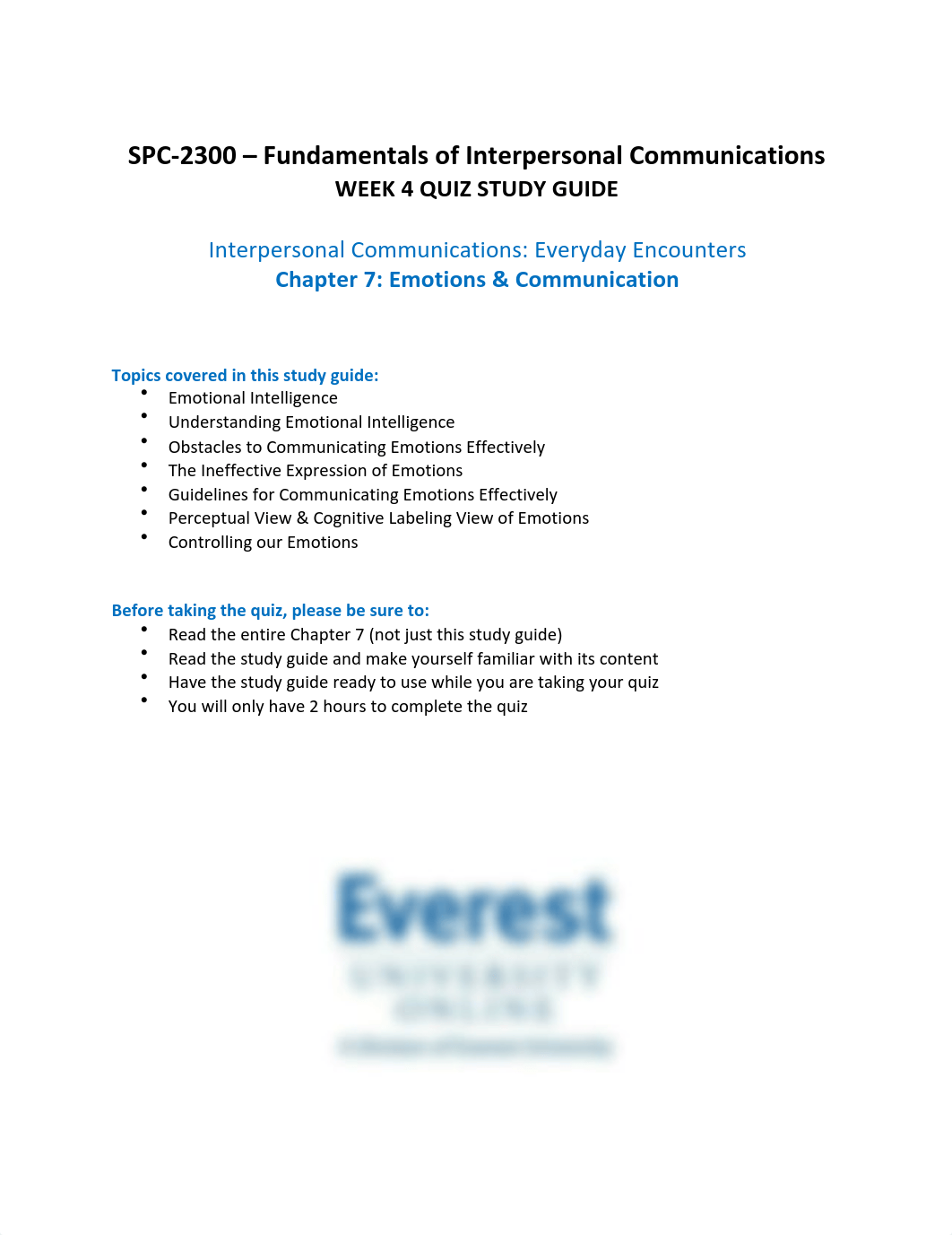 SPC 2300 - Week 4 Quiz Study Guide-4_demzc4d0two_page1