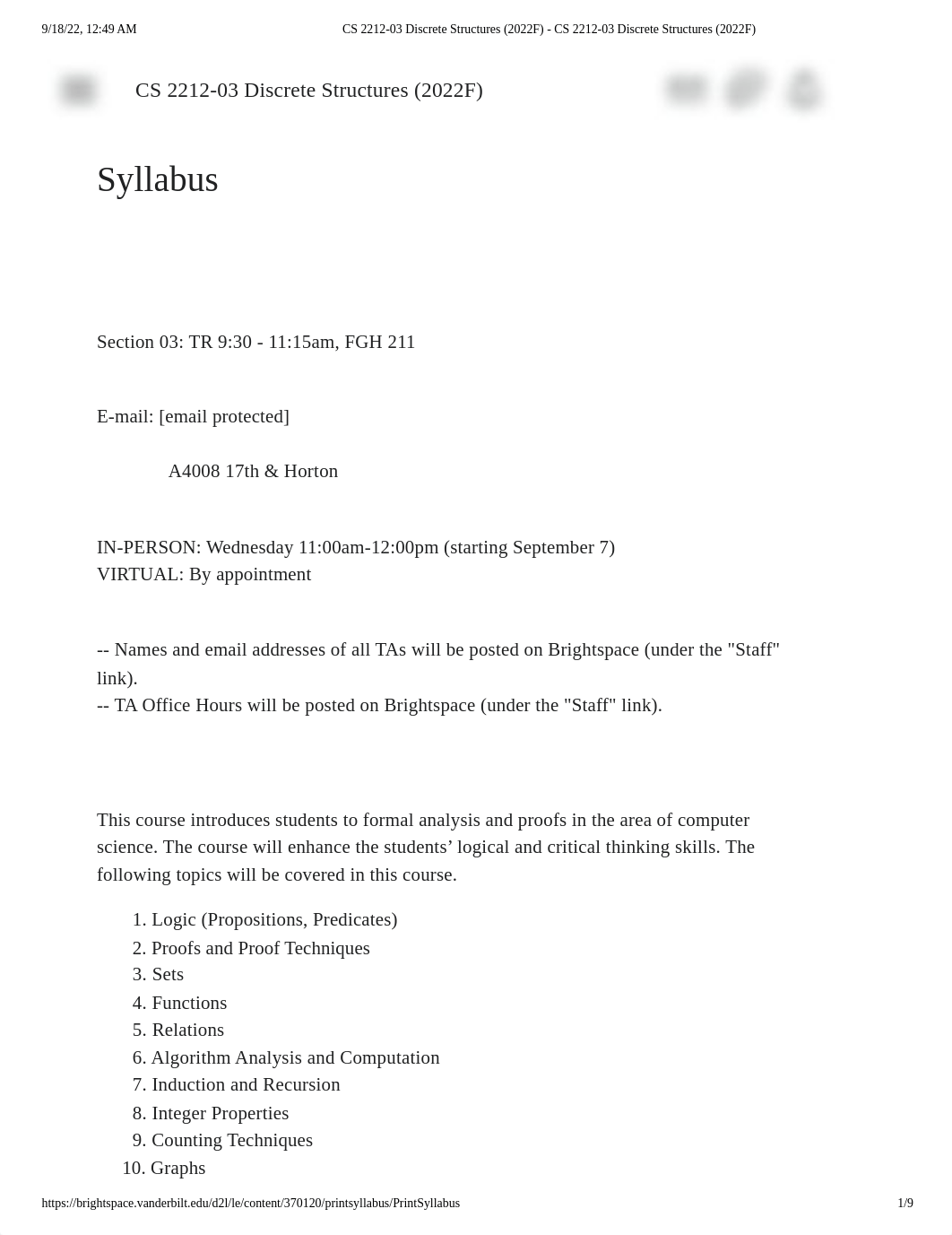 CS 2212-03 Discrete Structures (2022F) - CS 2212-03 Discrete Structures (2022F).pdf_den7yaqkuq1_page1