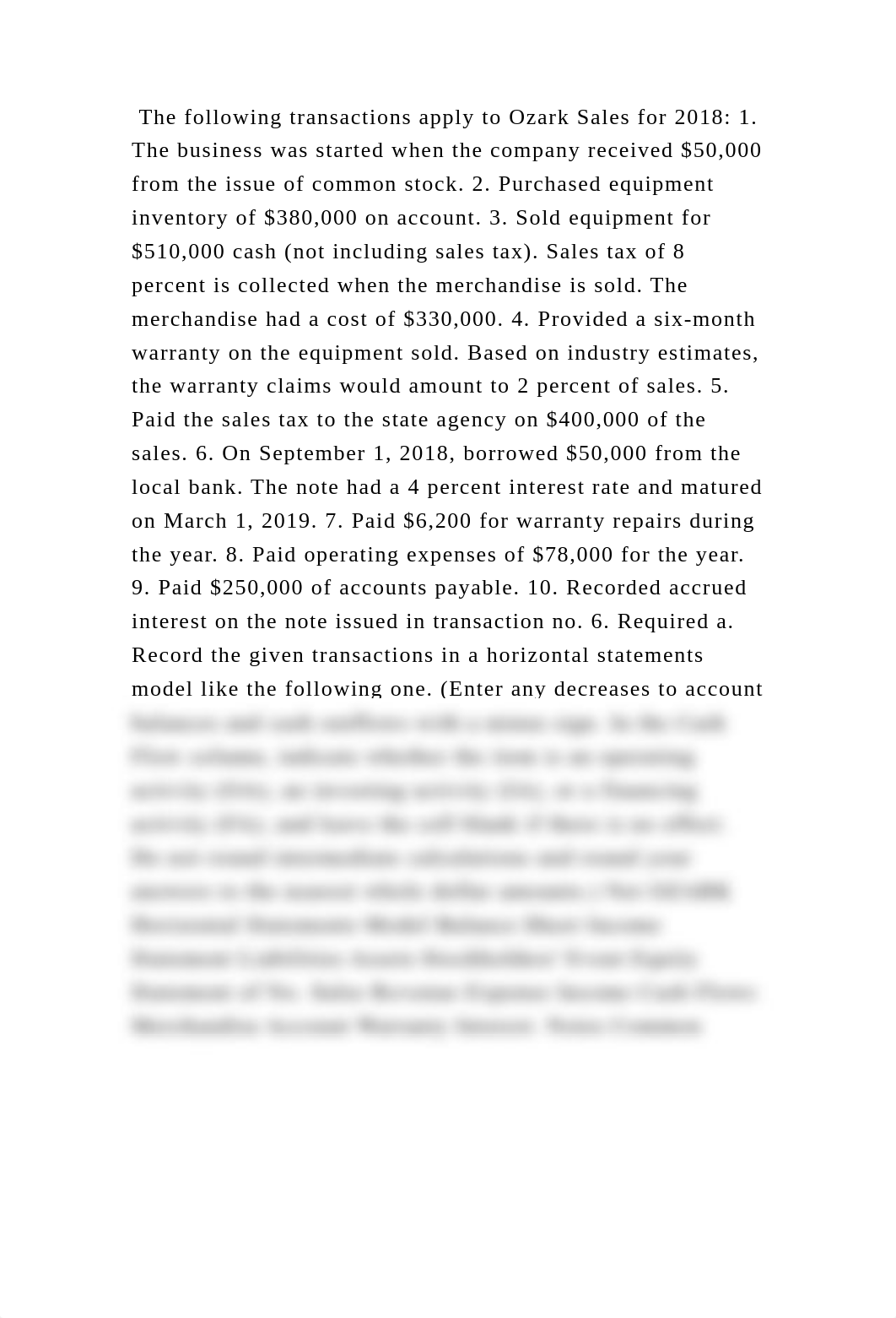 The following transactions apply to Ozark Sales for 2018 1. The busi.docx_denfruljwl4_page2