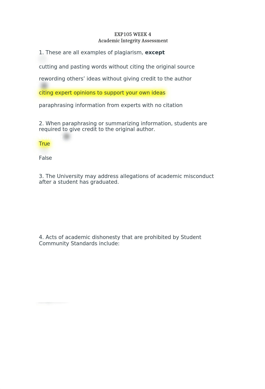 EXP105 WEEK 4 Academic Integrity Assessment.docx_denmw45pkfs_page1