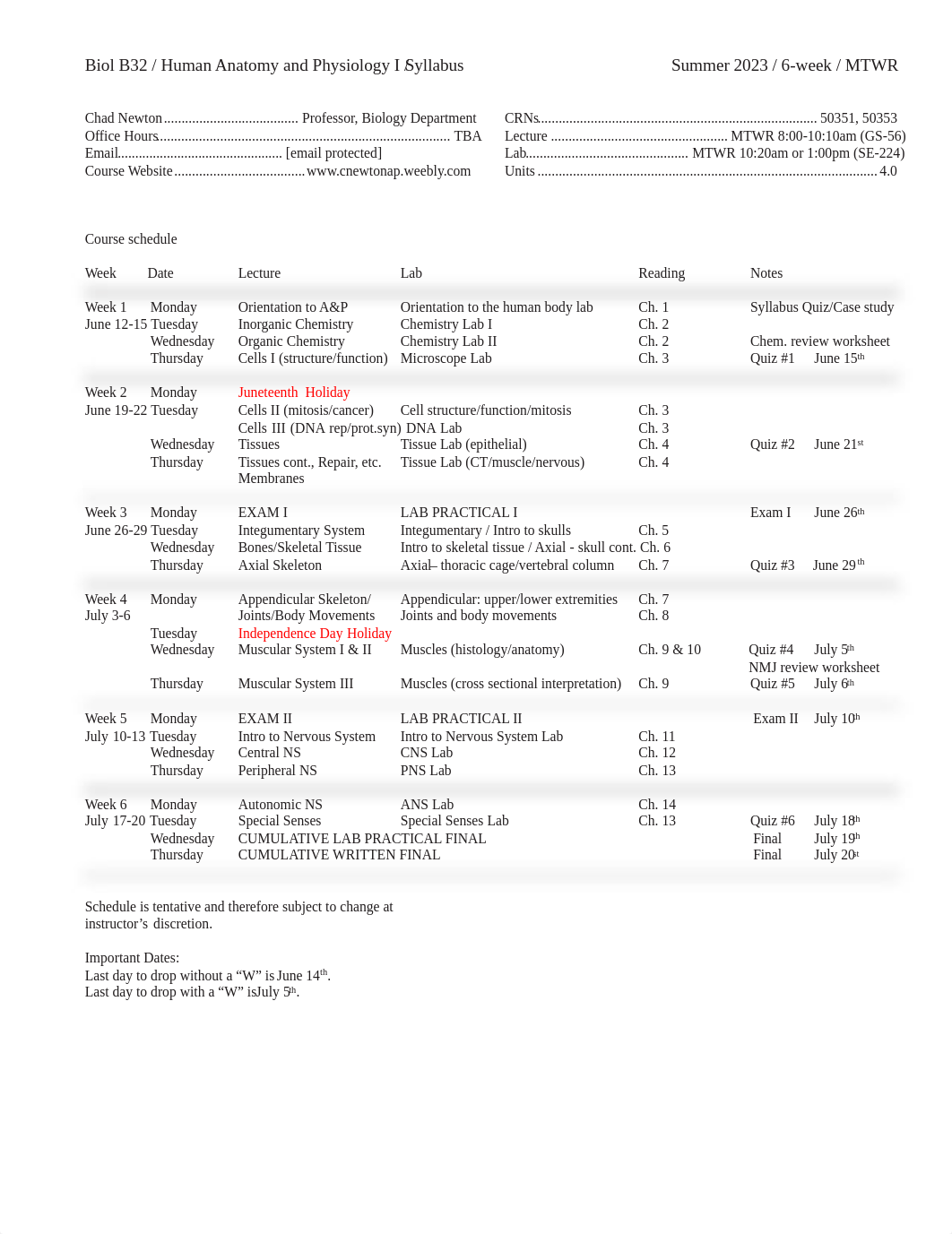 Biology 32 Syllabus - Summer 2023.pdf_denxuuwrgcb_page1