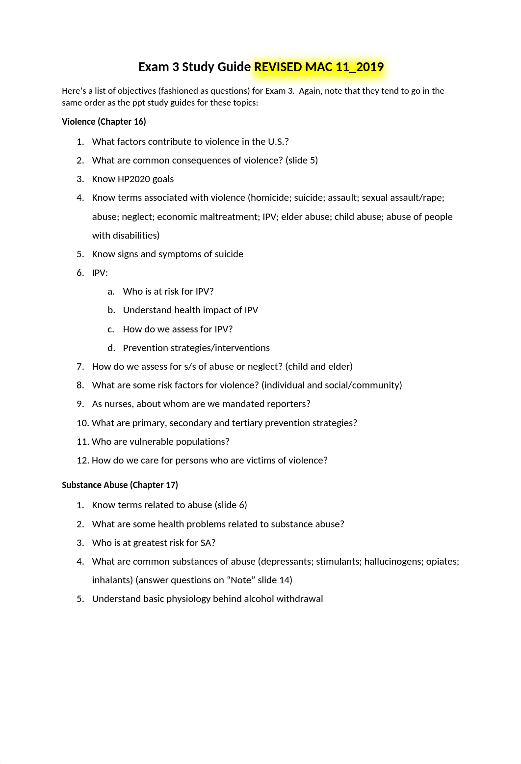 Exam 3 Study Guide REVISED 12_2019 (1) (1).docx_deo33iz7fcm_page1