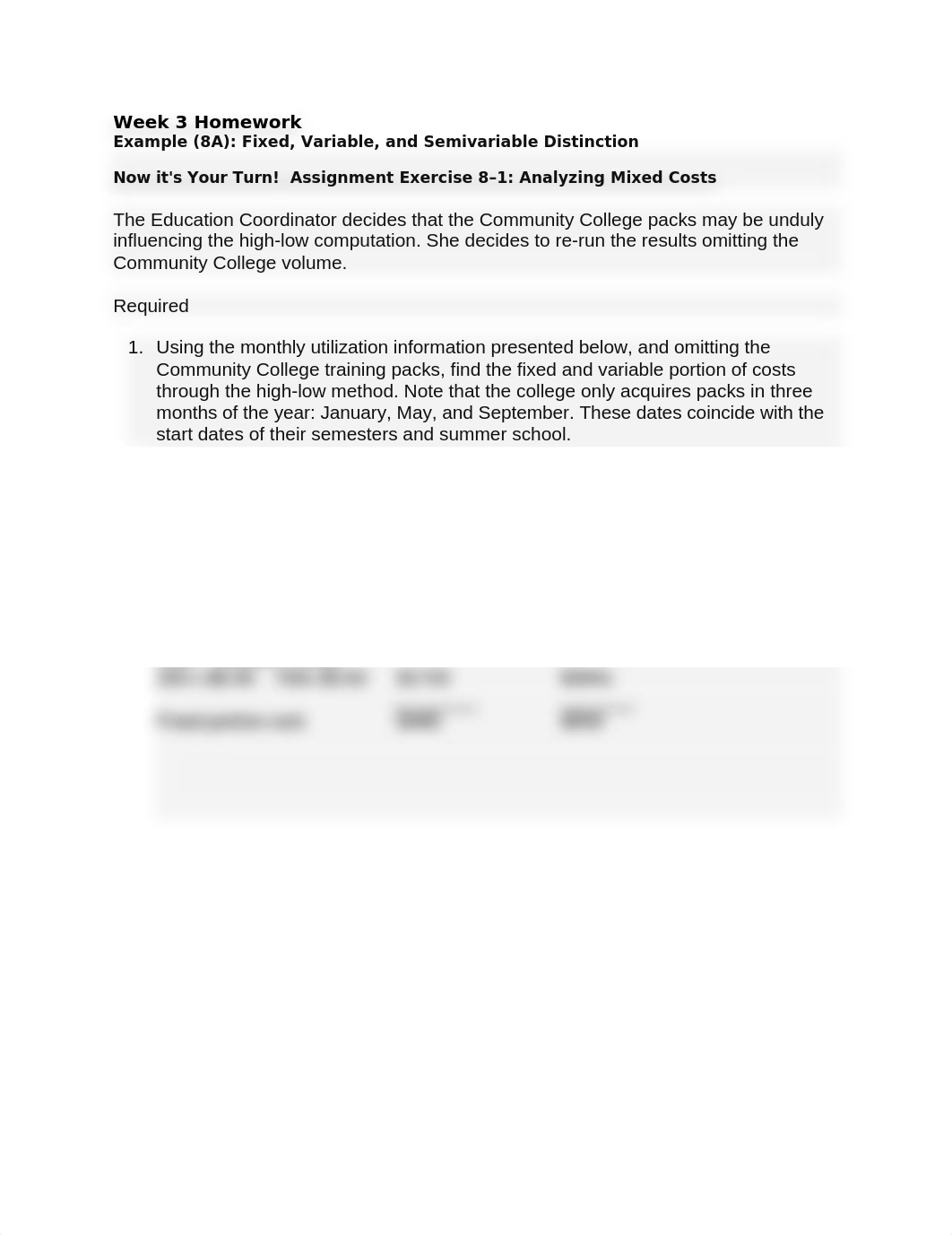 HCA 211 Week 3 Homework Example 8 A  Fixed, Variable, and Semivariable Distinction.docx_deo7bu4a3oo_page1