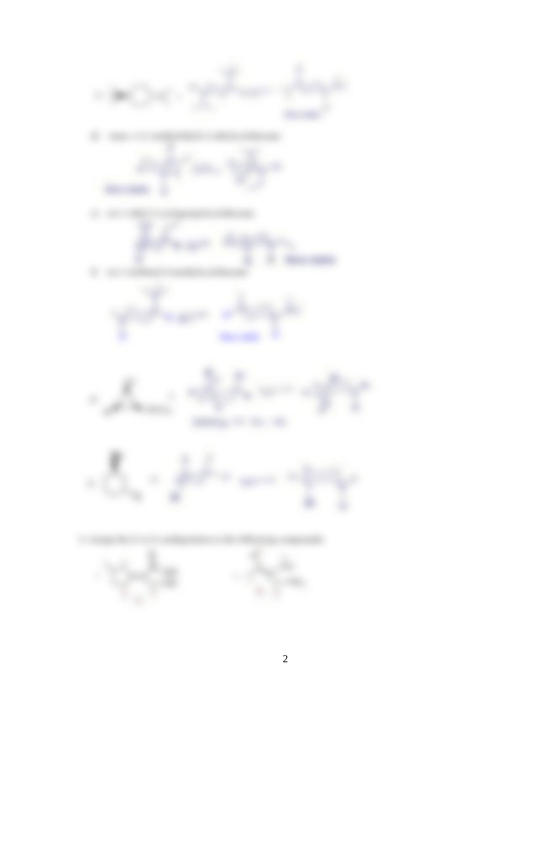 O - Chem 097 Practice Set #2 - Key.pdf_deo9s8fyqfa_page2