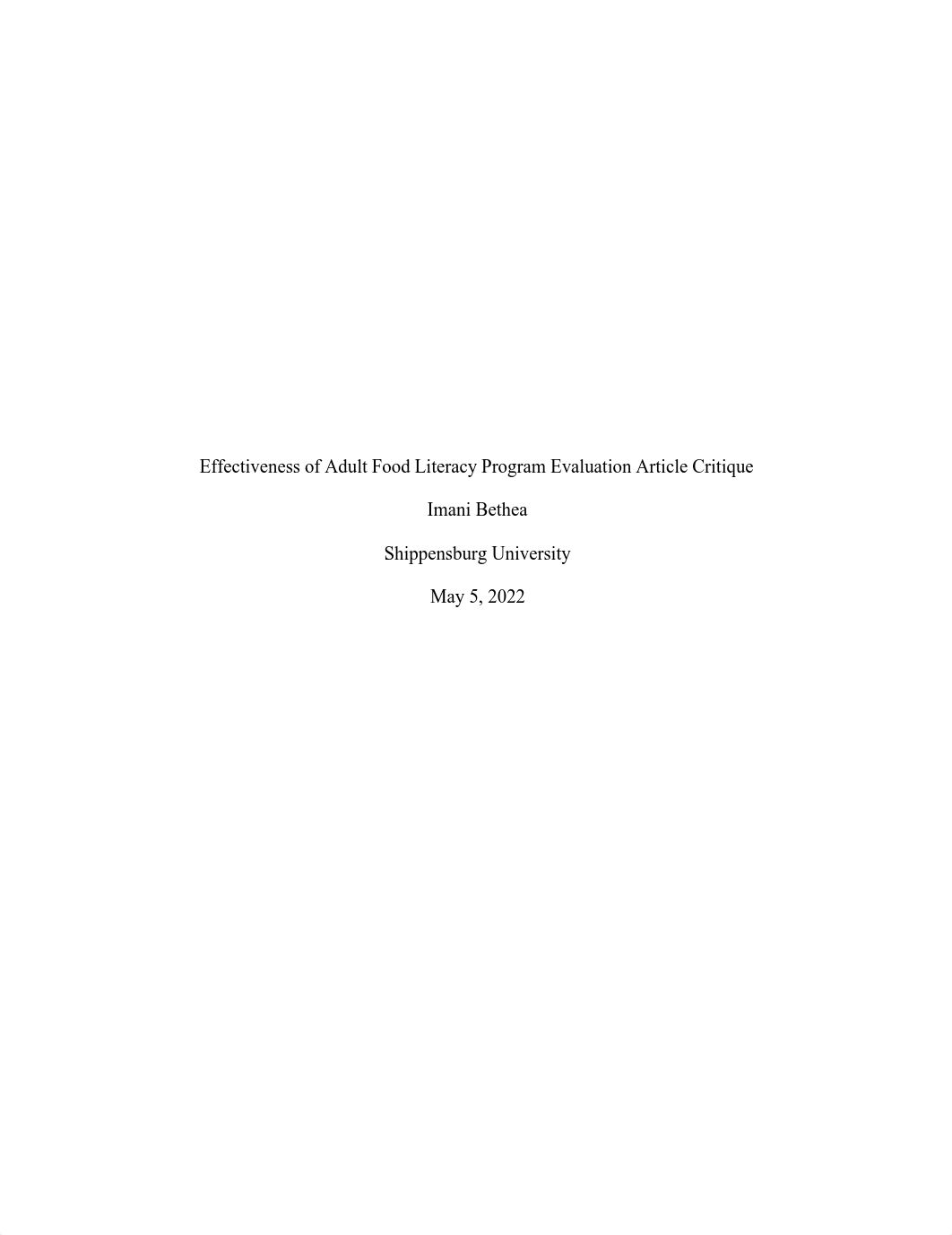 Effectiveness of Adult Food Literacy Program Evaluation Article Critique.pdf_deocqad6x4u_page1