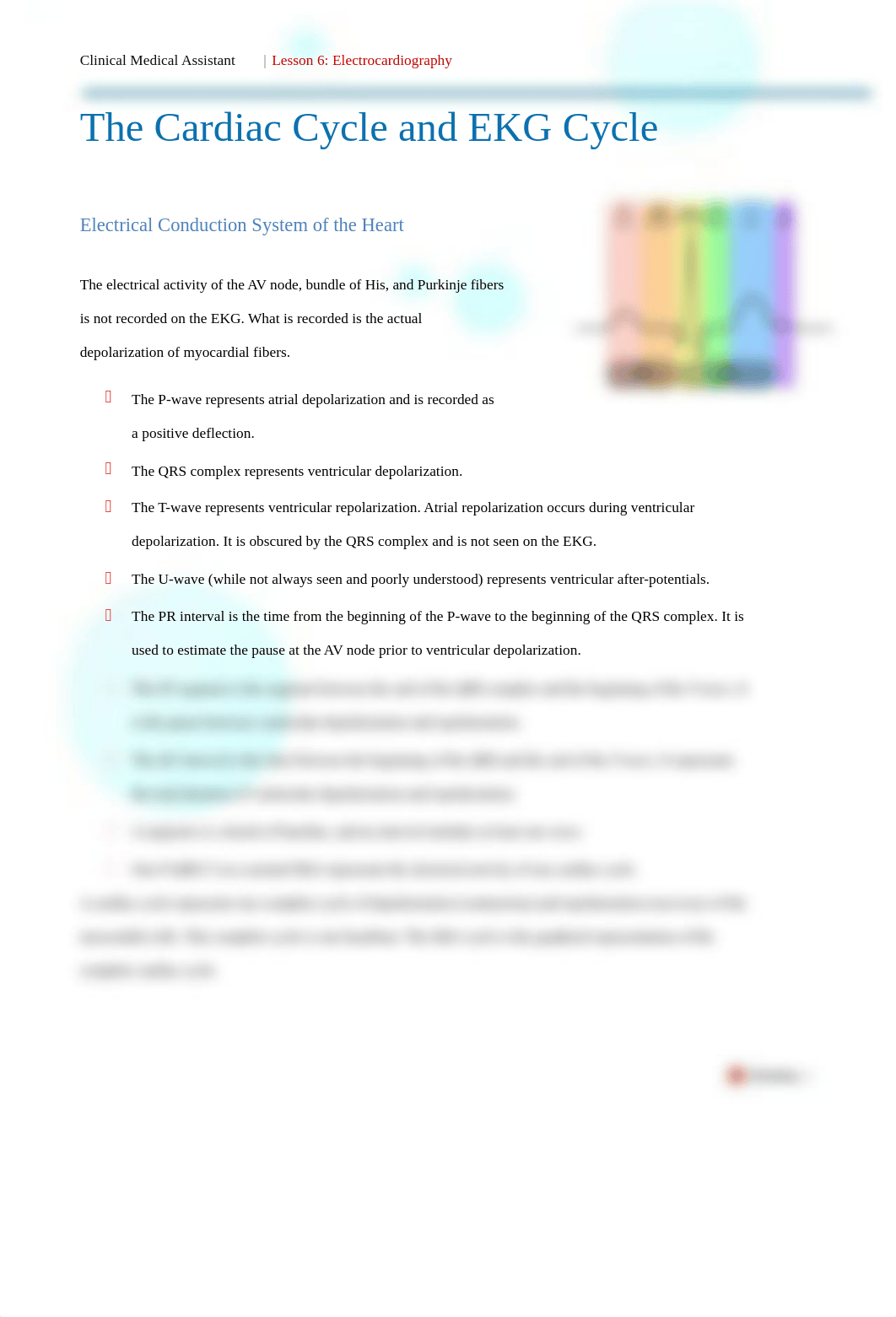 Lesson 6 - Topic 1 - The Cardiac Cycle and EKG Cycle_deoel6alawn_page1