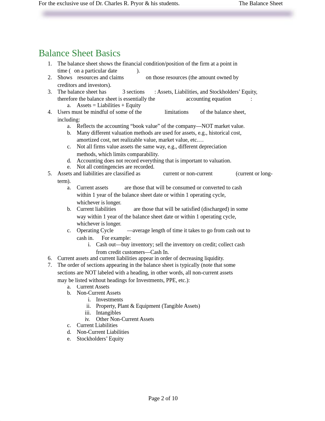 03 What You Will Find in the Balance Sheet (Lecture Notes).docx_deof6wv337r_page2