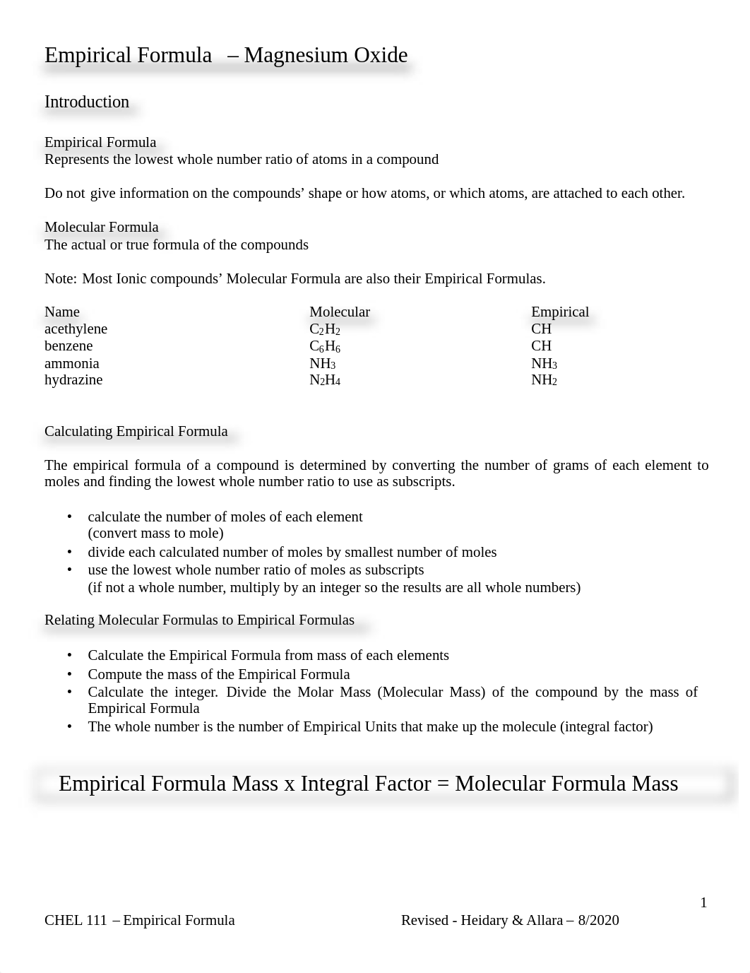 Empirical Formula - Lab Report - 2020.pdf_deonkh4uatr_page1