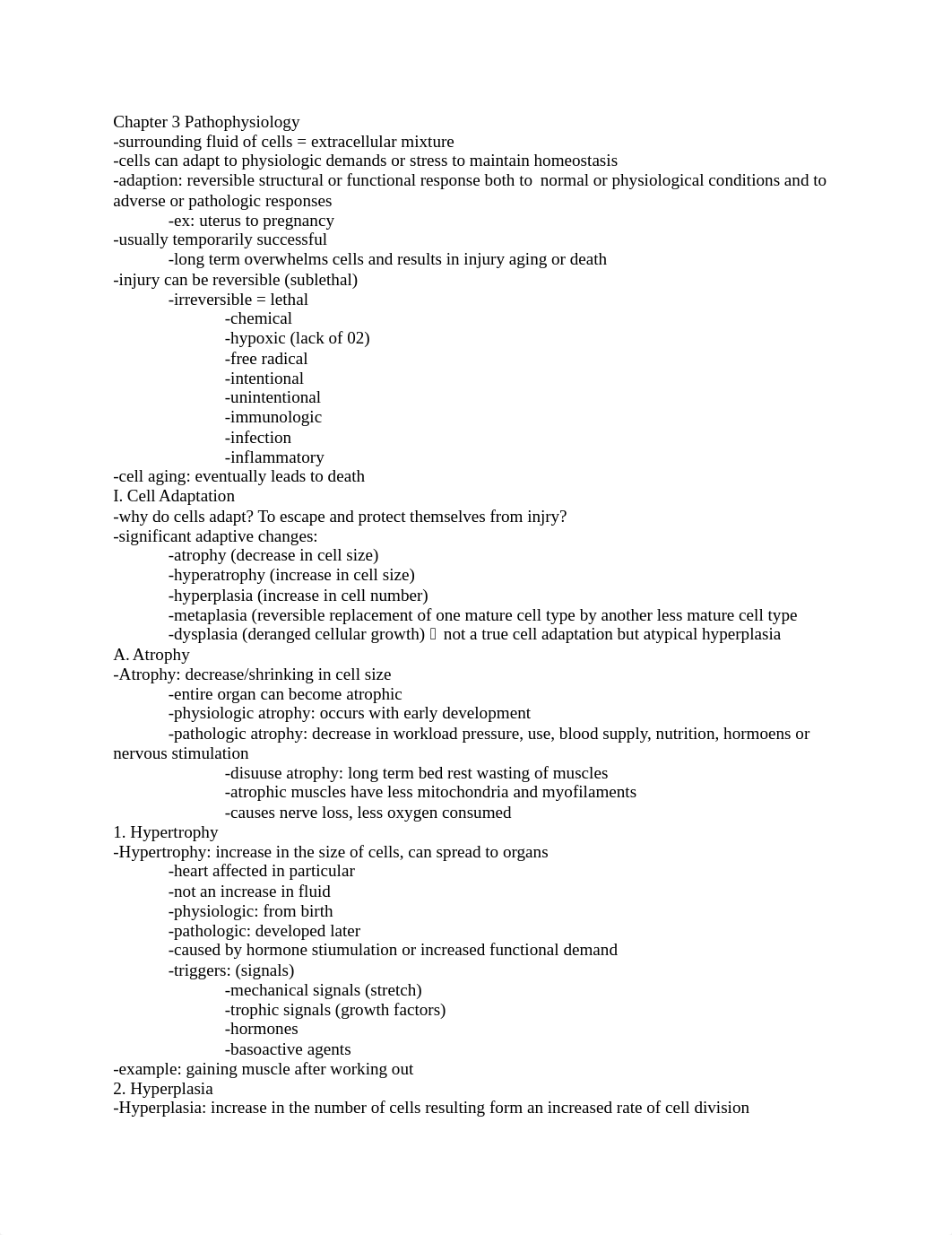 Chapter 3 Pathophysiology Notes_deou81ktstf_page1