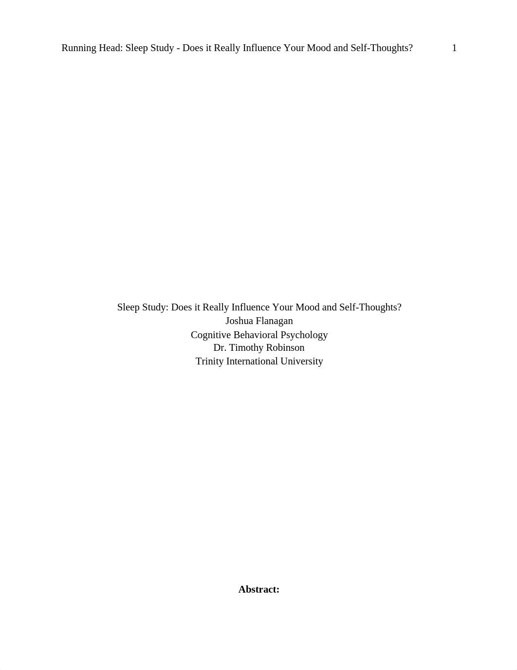 Cognitive Behavioral Psych Lit Review, Methods, Results, _ Discussion_Flanagan(1).docx_deoua3ixqmv_page1