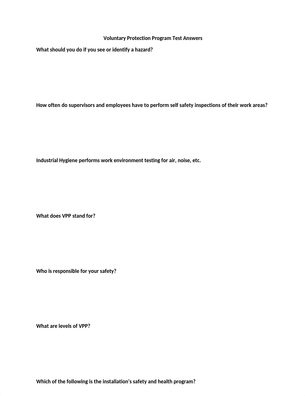 Voluntary Protection Program Test Answers.docx_deozygeoprv_page1