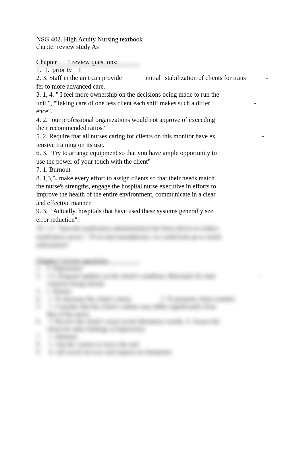 High Acuity Chapter review 1,2,7 Answers .docx_depg0mzll33_page1