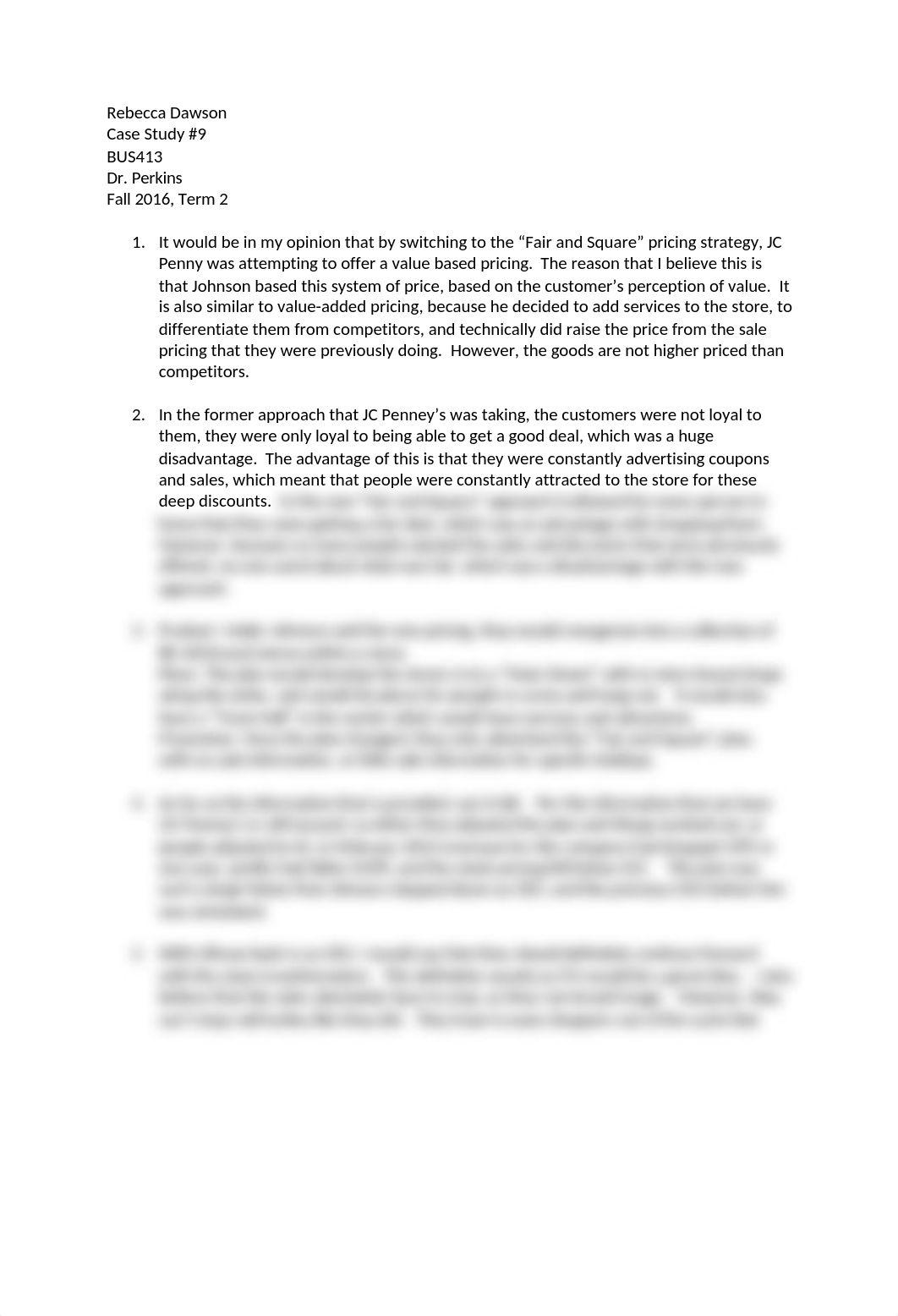 BUS413, Case Study 9 RDawson_depkshcnjnw_page1