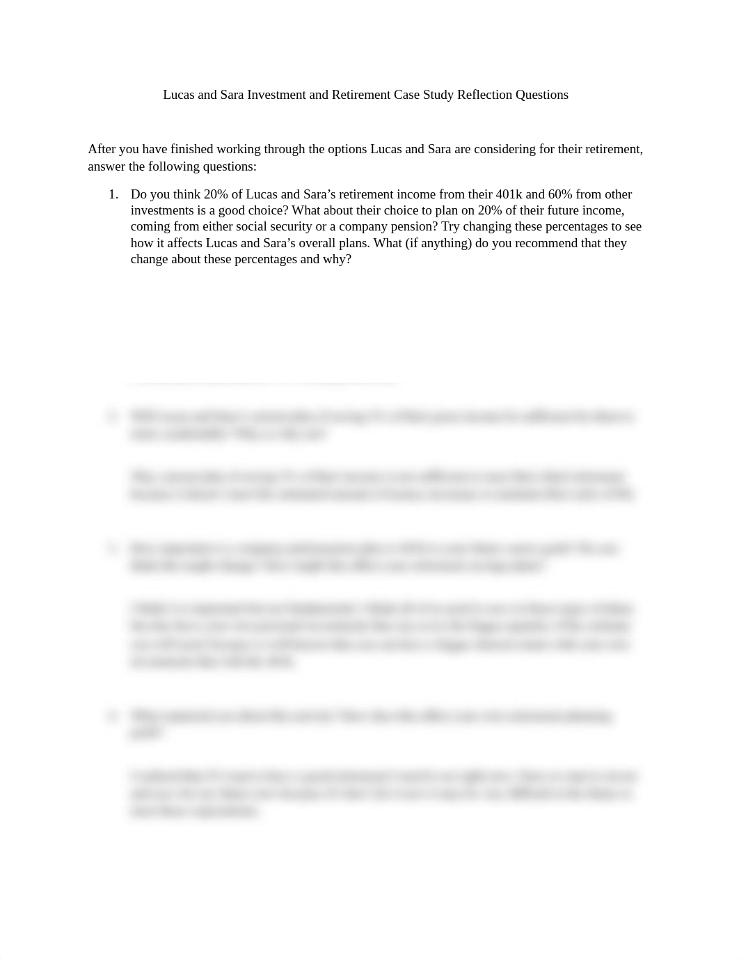 Lucas and Sara Investment and Retirement Case Study Reflection Questions.docx_depo572otvo_page1