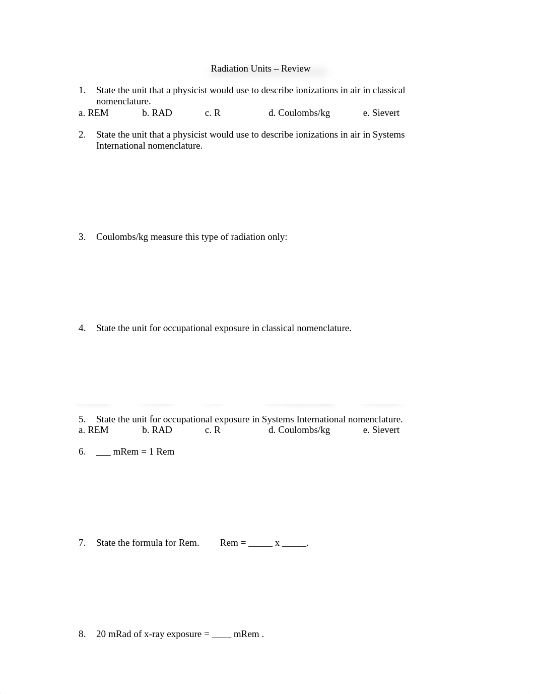 RADD 2501 Radiation Units Review Questions_depqxlwsob8_page1