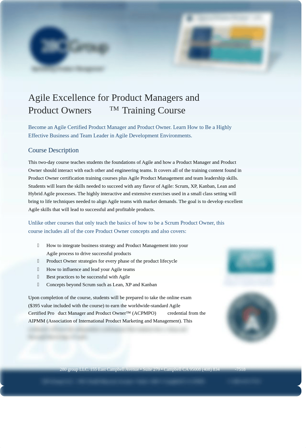 Agile Excellence for Product Managers and Product Owners Datasheet.pdf_depy9b574i2_page1