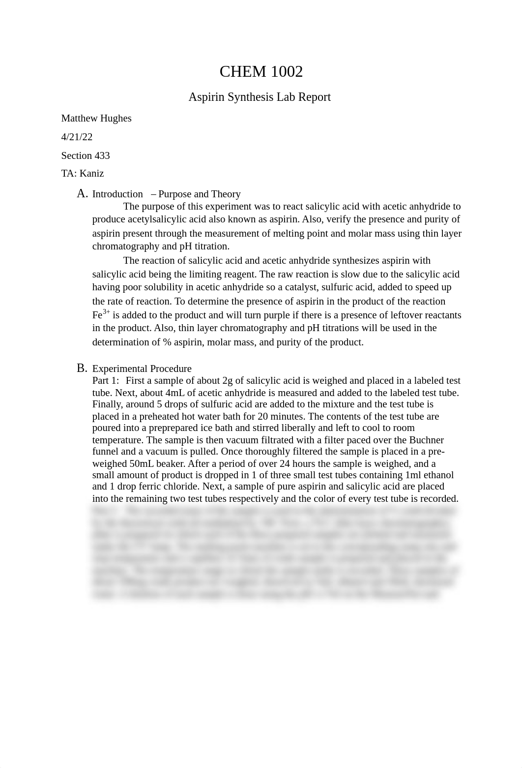 Aspirin Syn Lab Report.pdf_deqbqaj6tnv_page1