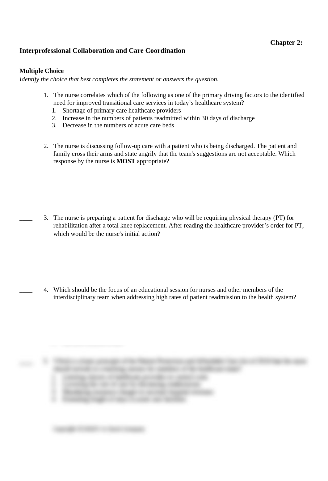 Ch02_Testbank interprofessional collaboration care coordination.rtf_deqcvwwvvty_page1