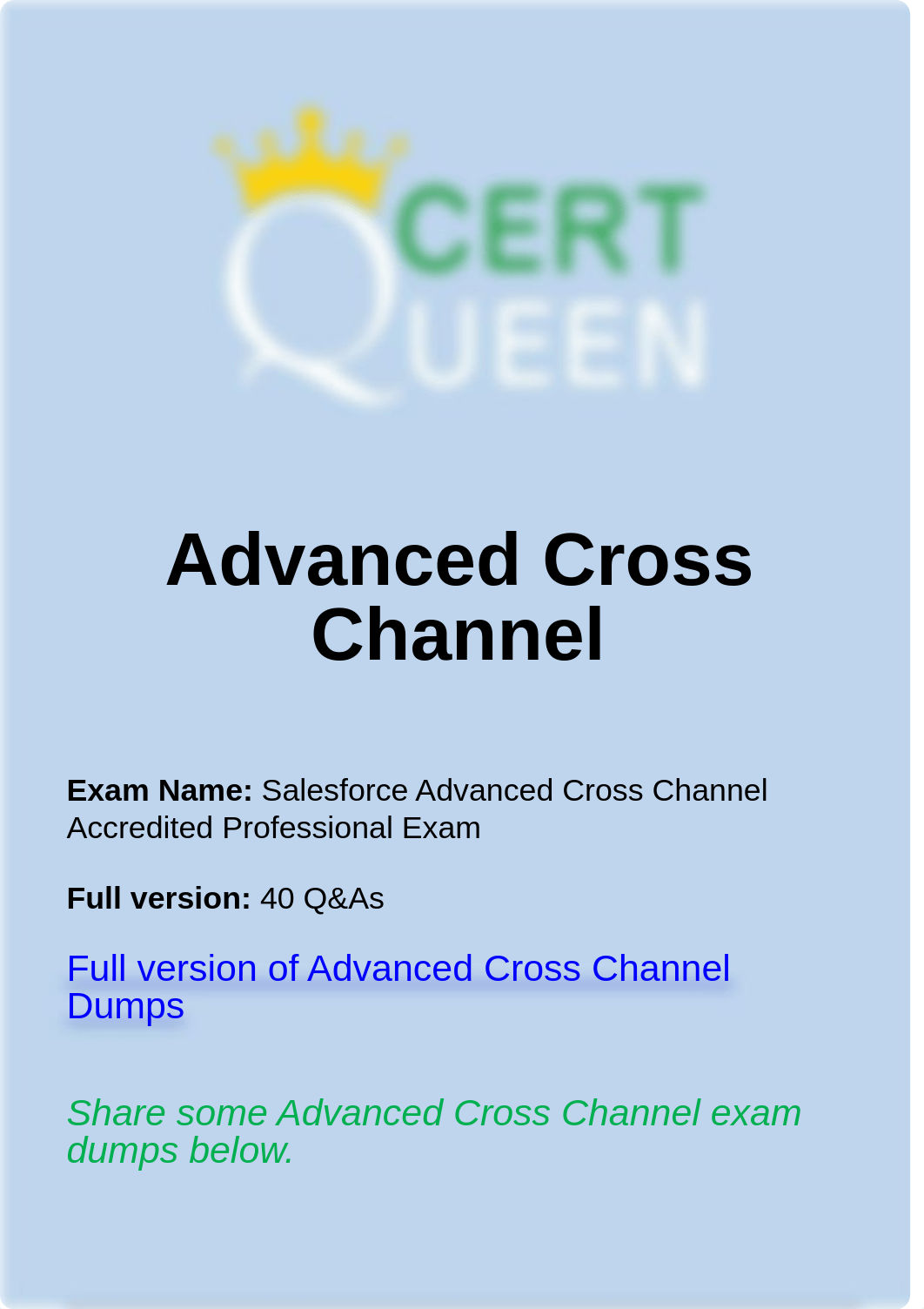 Salesforce Advanced Cross Channel Accredited Professional Exam questions.pdf_deqhctb29zr_page1