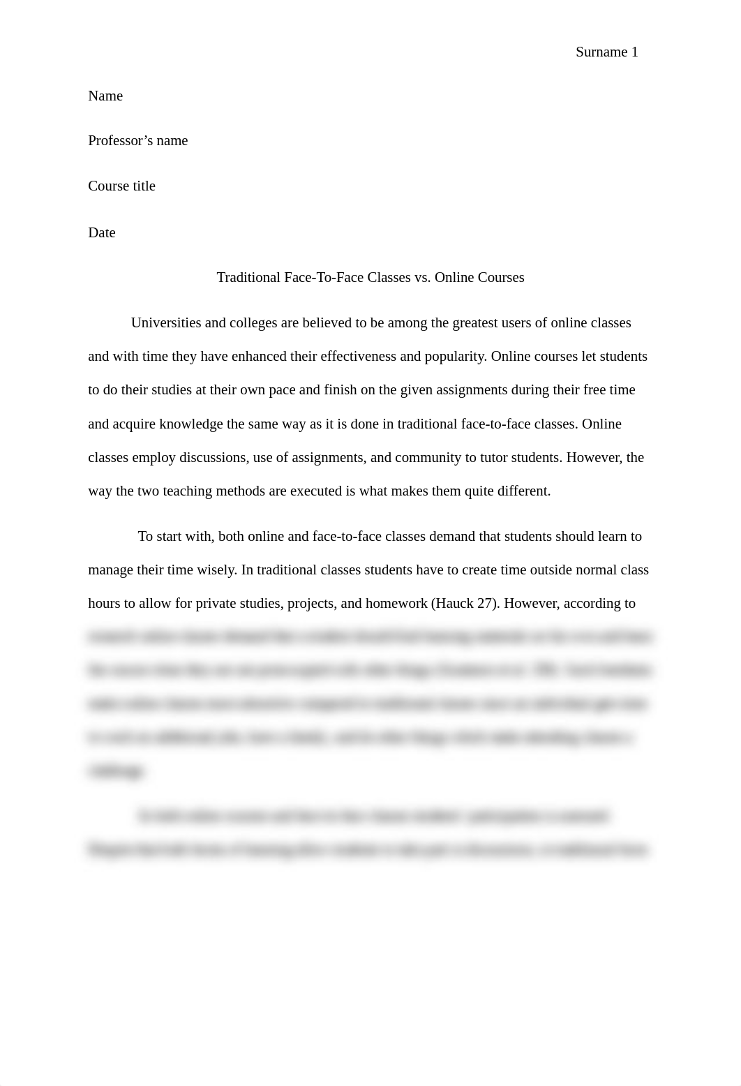 Traditional Face-To-Face Classes vs. Online Courses.docx_deqjzcg35bx_page1