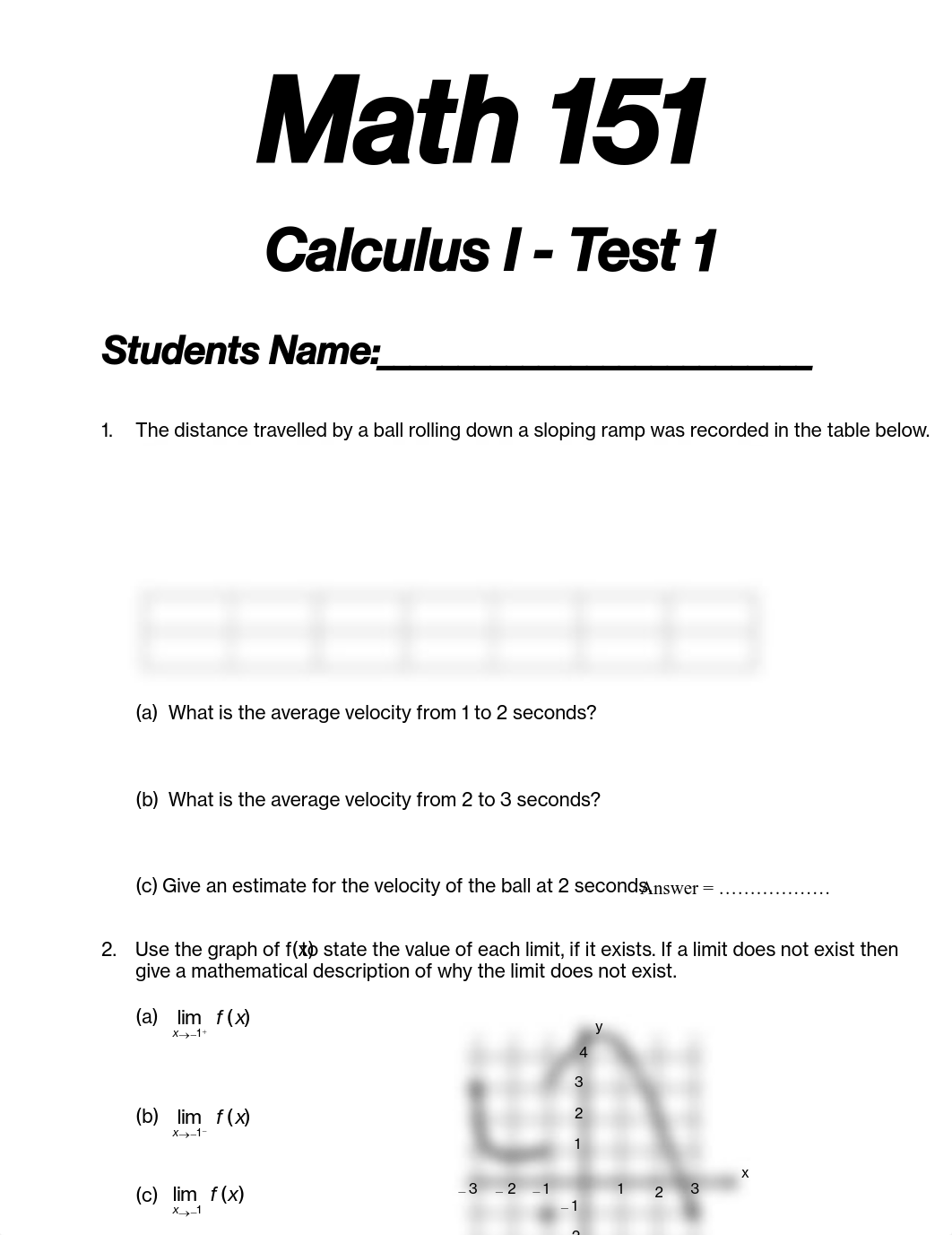 Math 151 Calculus I test 1 and Solutions  Winter 2014_deqp2dgenfg_page1