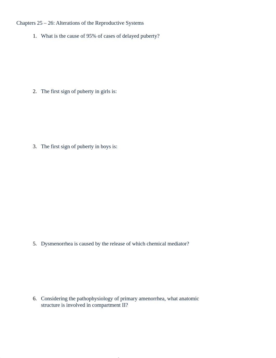 Week 13 Study Questions Reproductive.docx_deqvxrd2pvy_page1