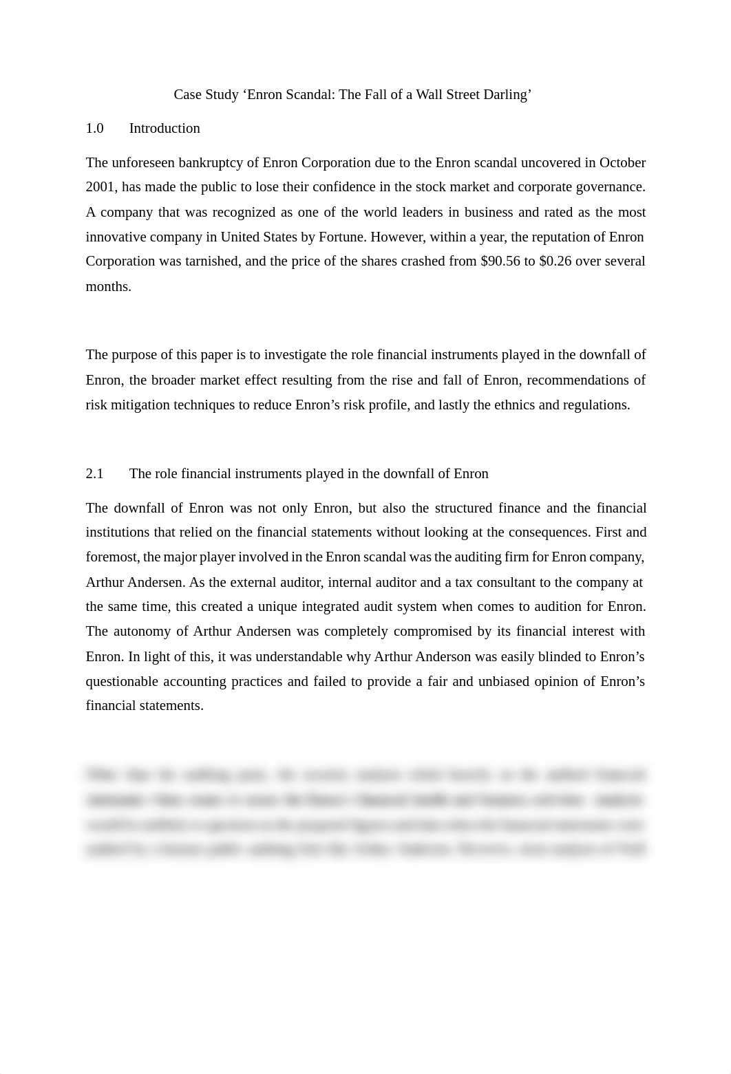 Case Study -  Enron Scandal The Fall of a Wall Street Darling.pdf_der61ldv8qy_page1