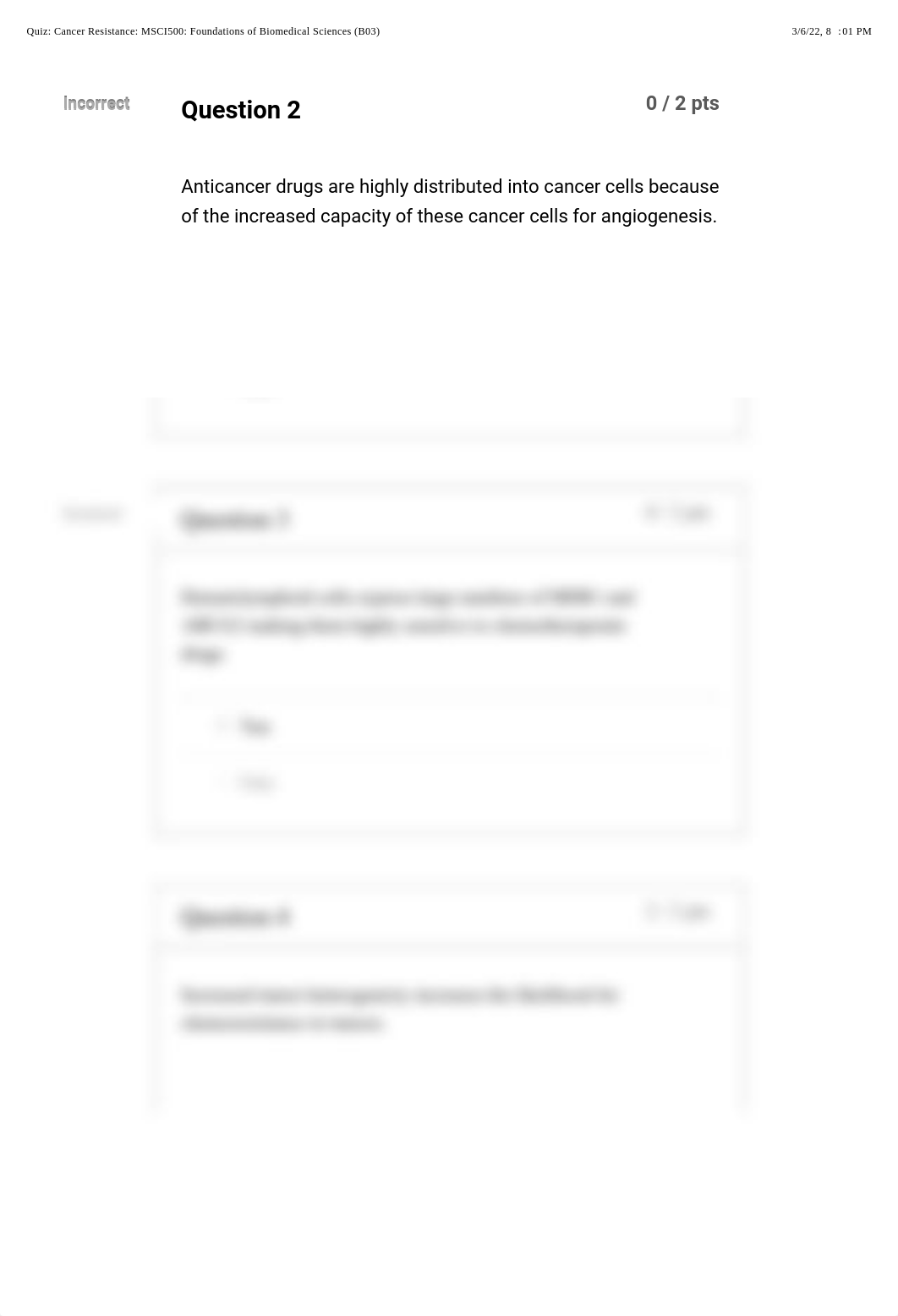 Quiz: Cancer Resistance: MSCI500: Foundations of Biomedical Sciences (B03).pdf_des9wp6xjwt_page2