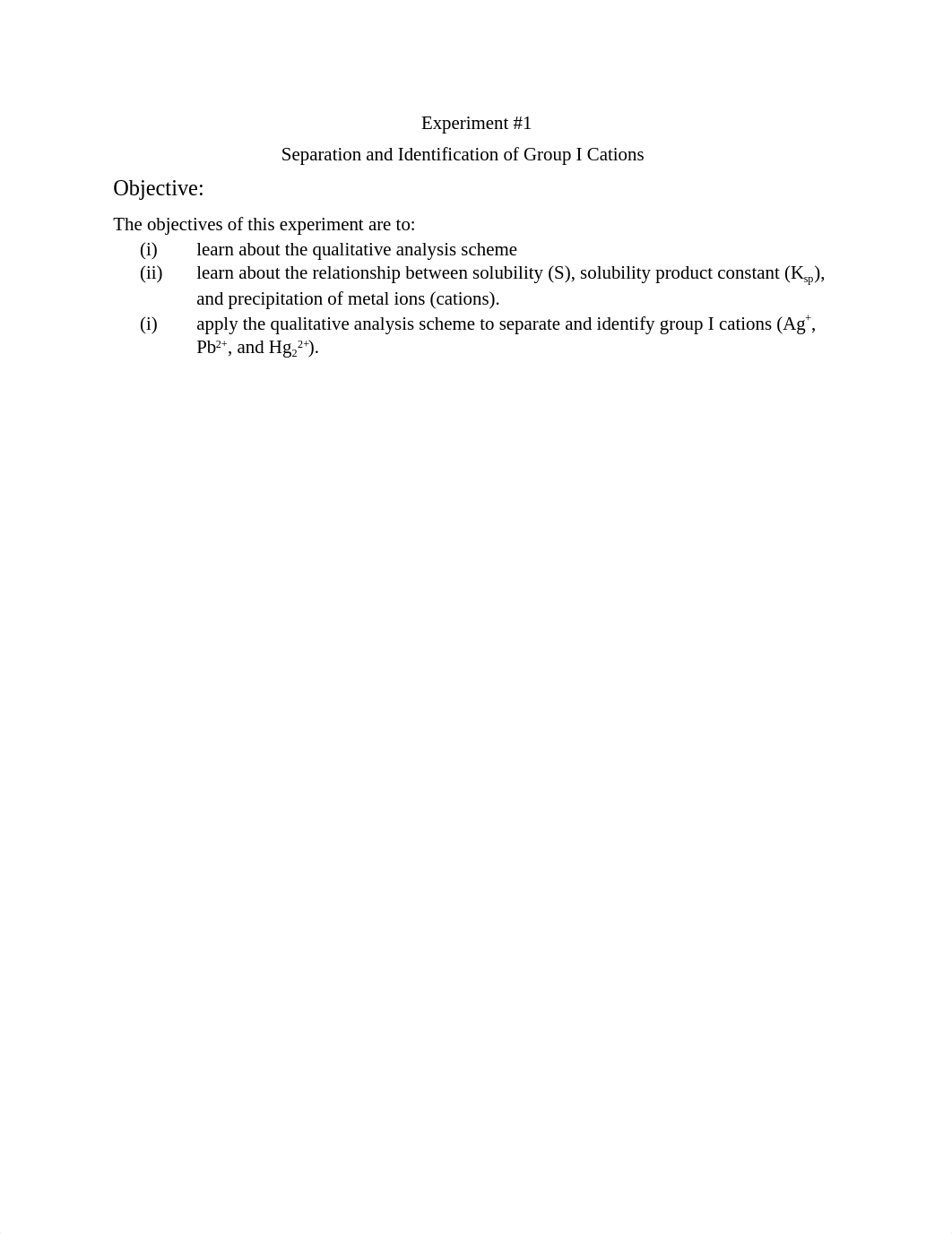 Exp 1- Separation and Identification of Group I Cations.docx_desd24k3jmd_page1