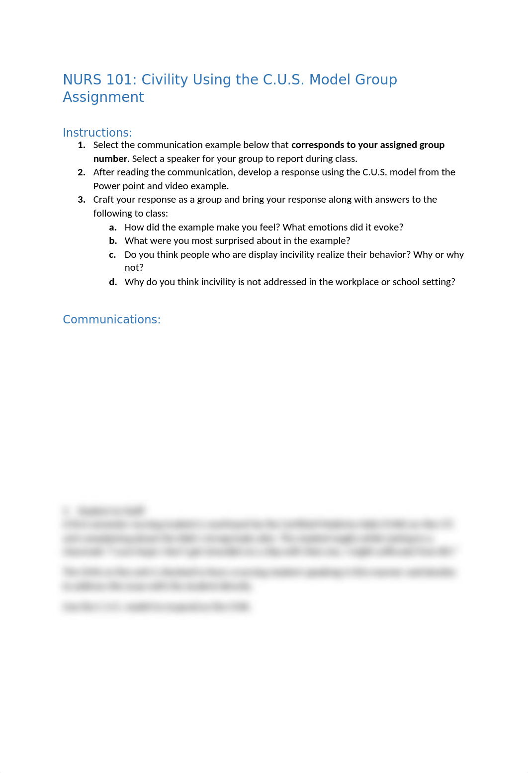 Civility Use of CUS Model Group Assignment.docx_det1nvefku1_page1