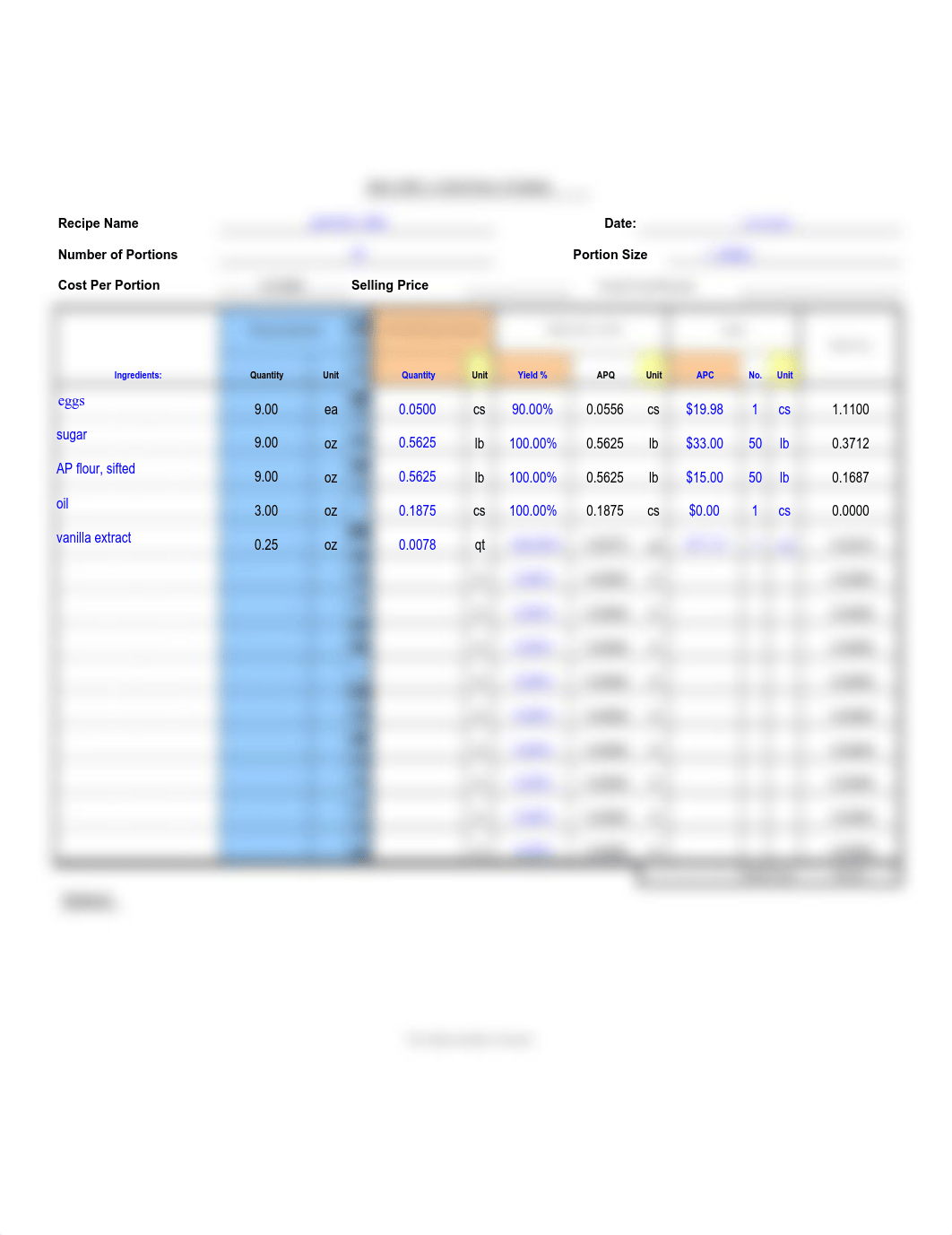 Recipe costing form- Genoise cake.pdf_detmqskb9fd_page1