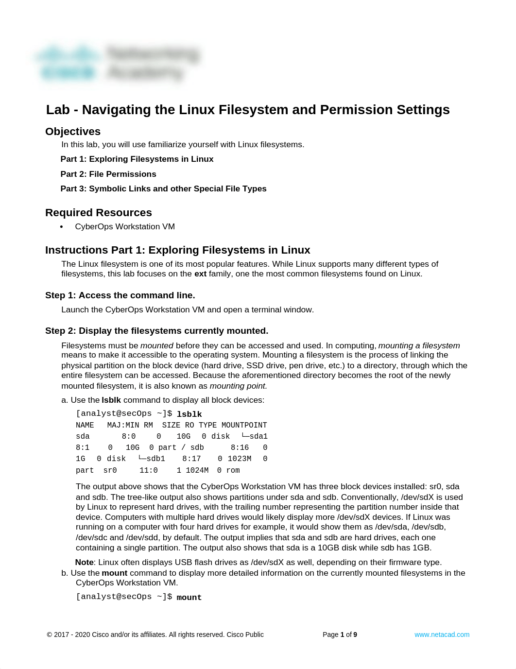 4.5.4-lab-navigating the linux filesystem and permission settings.docx_detp29wvhzn_page1