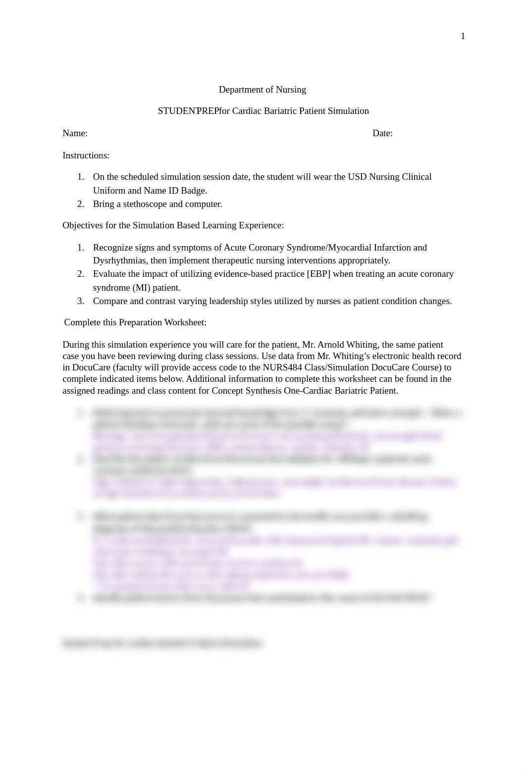 Student Prep 2 Simulation Cardiac Bariatric Patient.docx_detpsjx08p7_page1