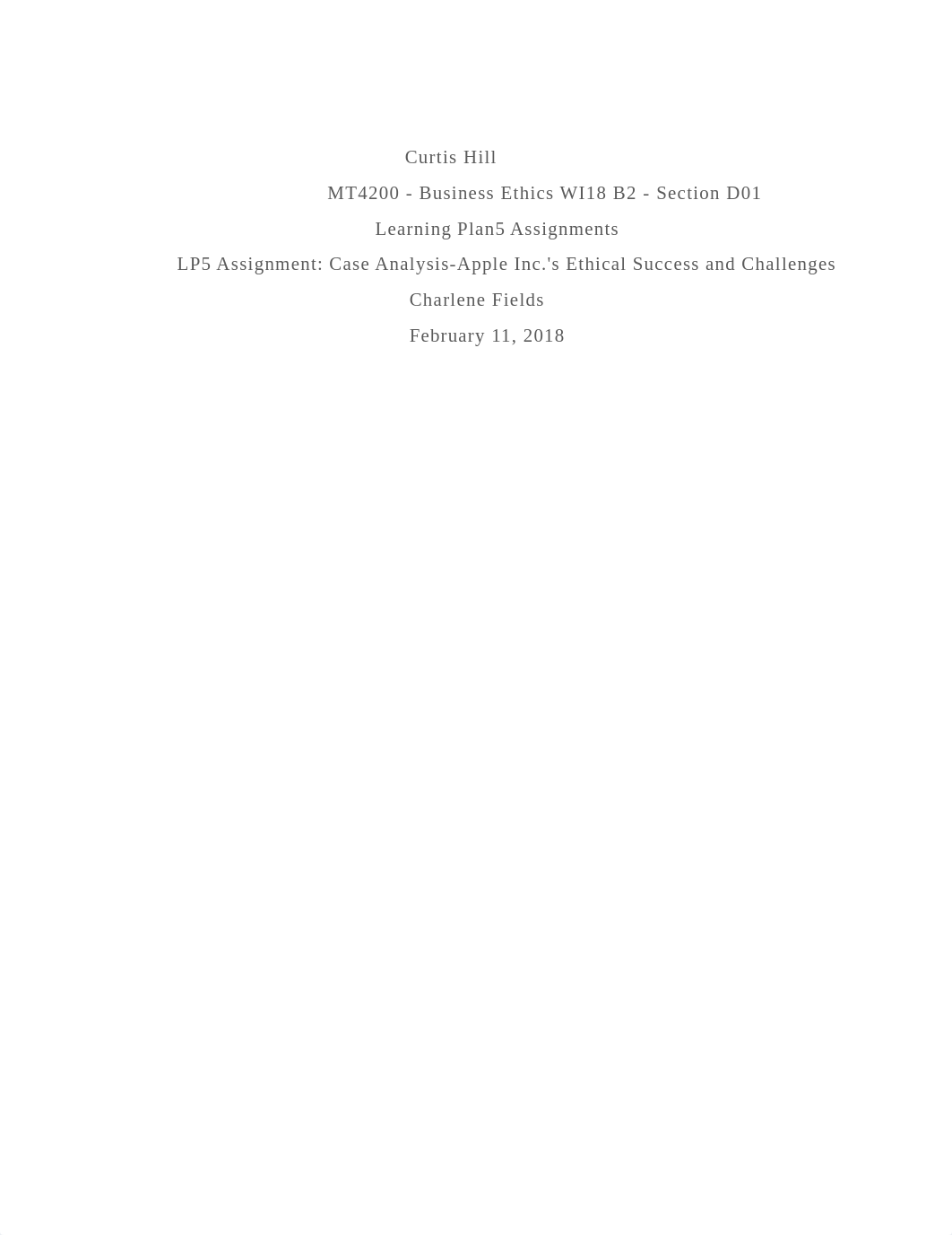 Curtis Hill-  LP5 Assignment- Case Analysis-Apple Inc.'s Ethical Success and Challenges.docx_dety0oh0wz5_page1