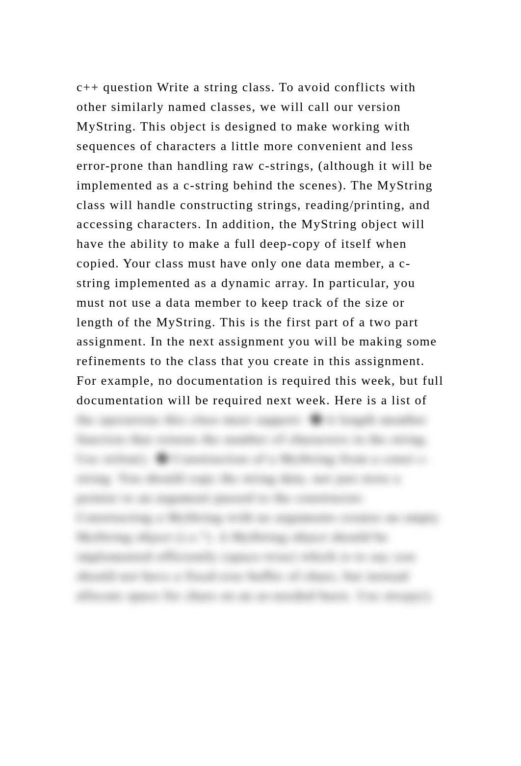 c++ question Write a string class. To avoid conflicts with other sim.docx_deuf0pgx55i_page2