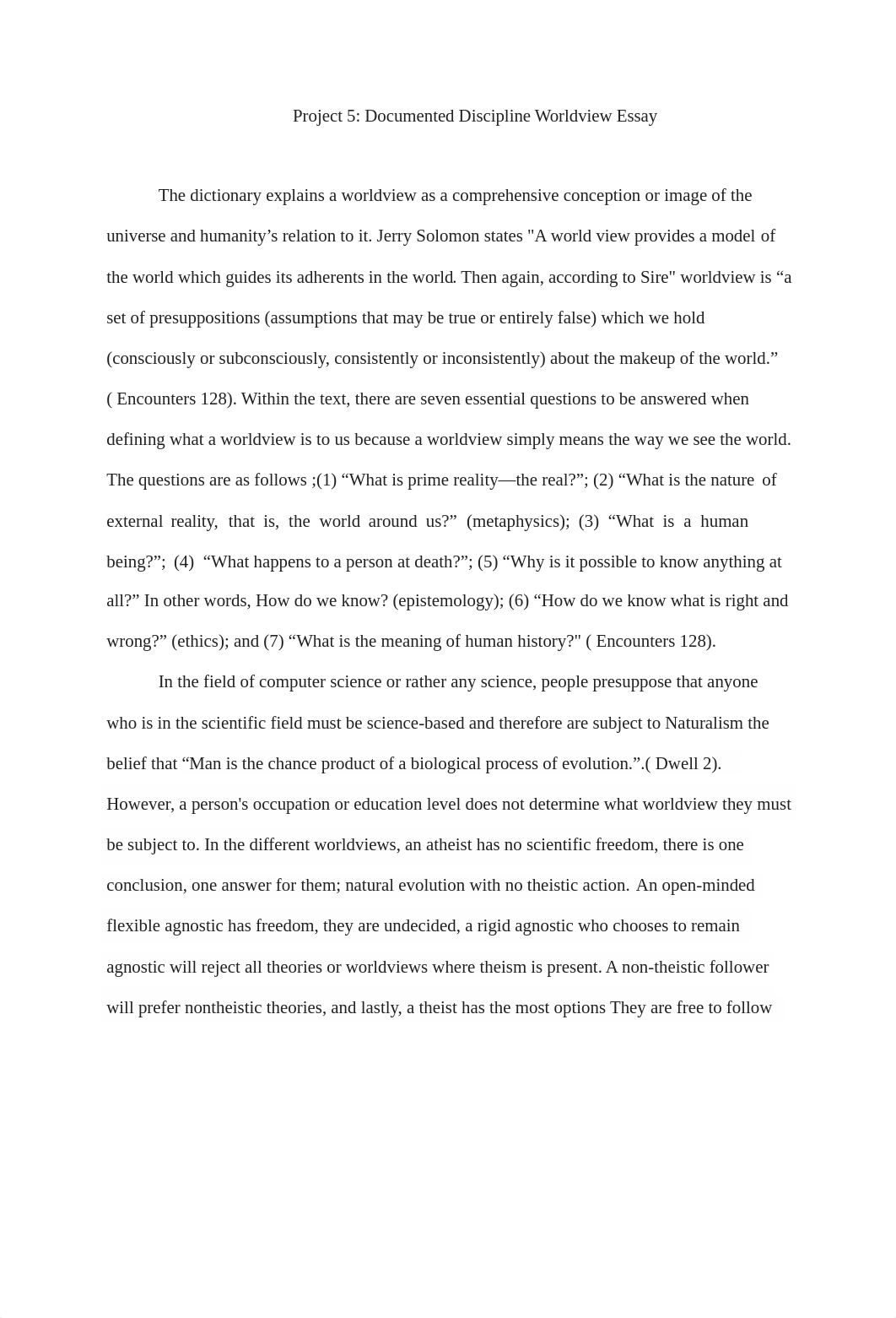 Project Five Documented Discipline Worldview Essay (1).docx_deuruad1oz2_page1