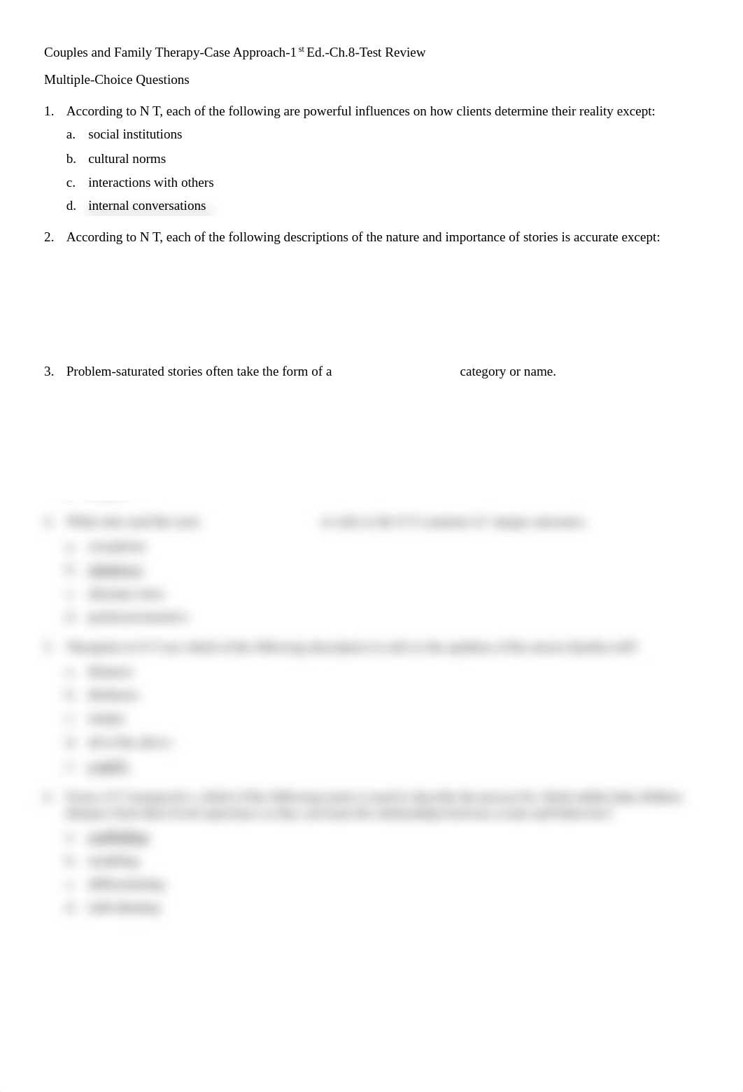 Couples and Family Therapy-Case Approach-1st Ed.-Ch.8-Test Review.pdf_dev1d99wc35_page1