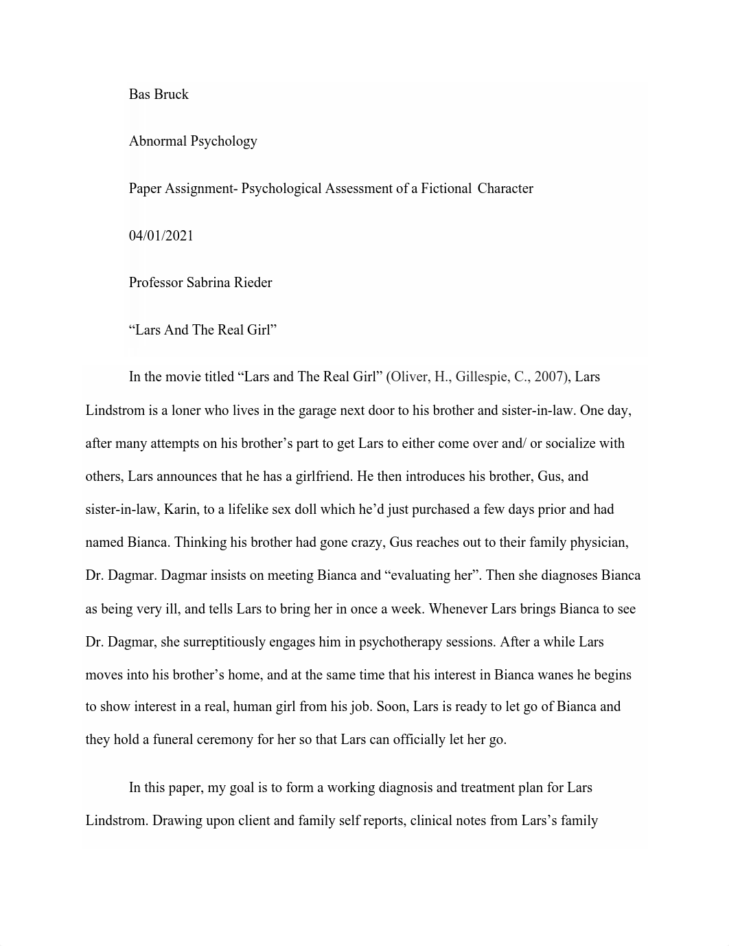 Assessment of A Fictional Character- _Lars And The Real Girl_ (3).pdf_devnnmv4w1y_page1