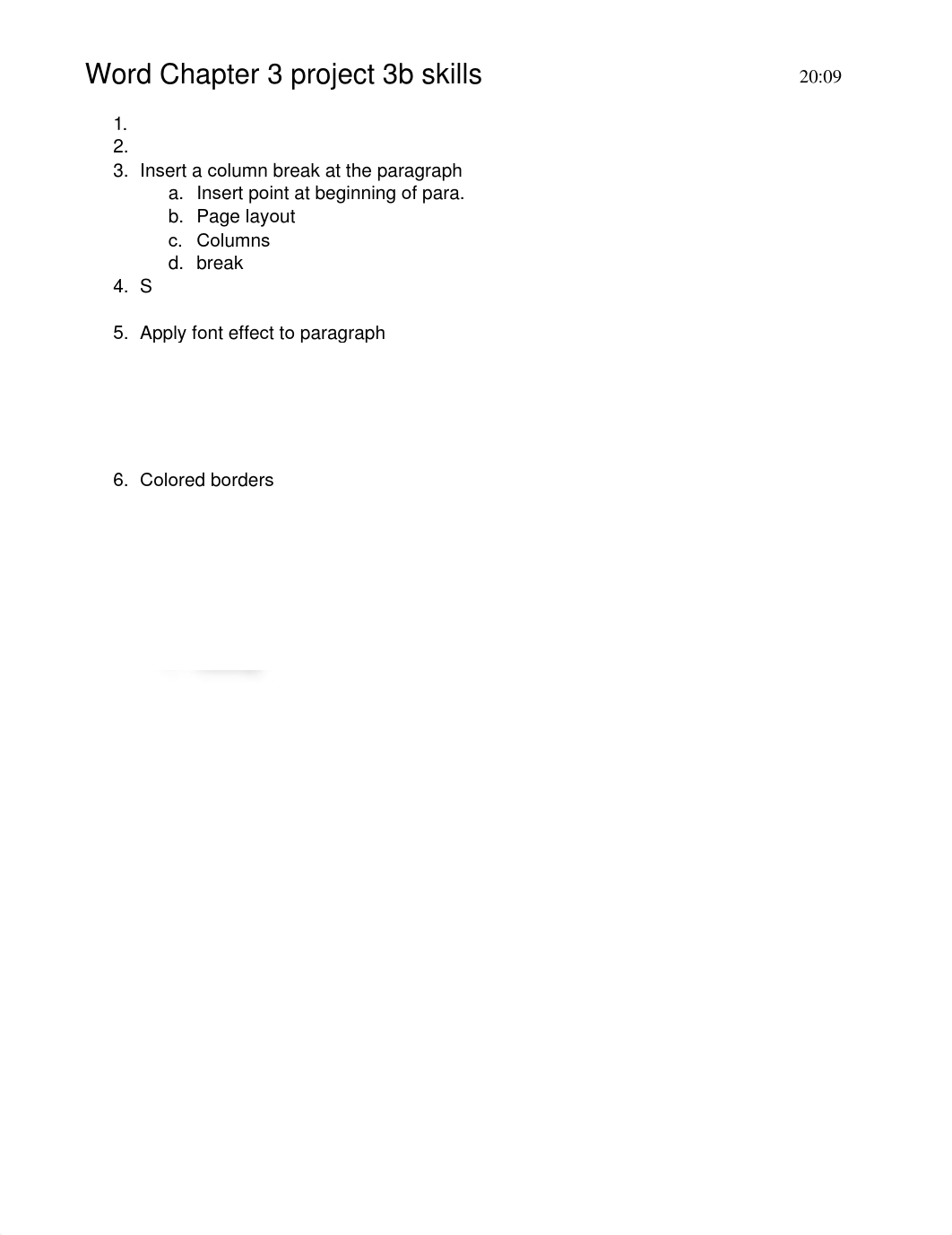 Word Chapter 3 project 3b skills_devythyxdy2_page1