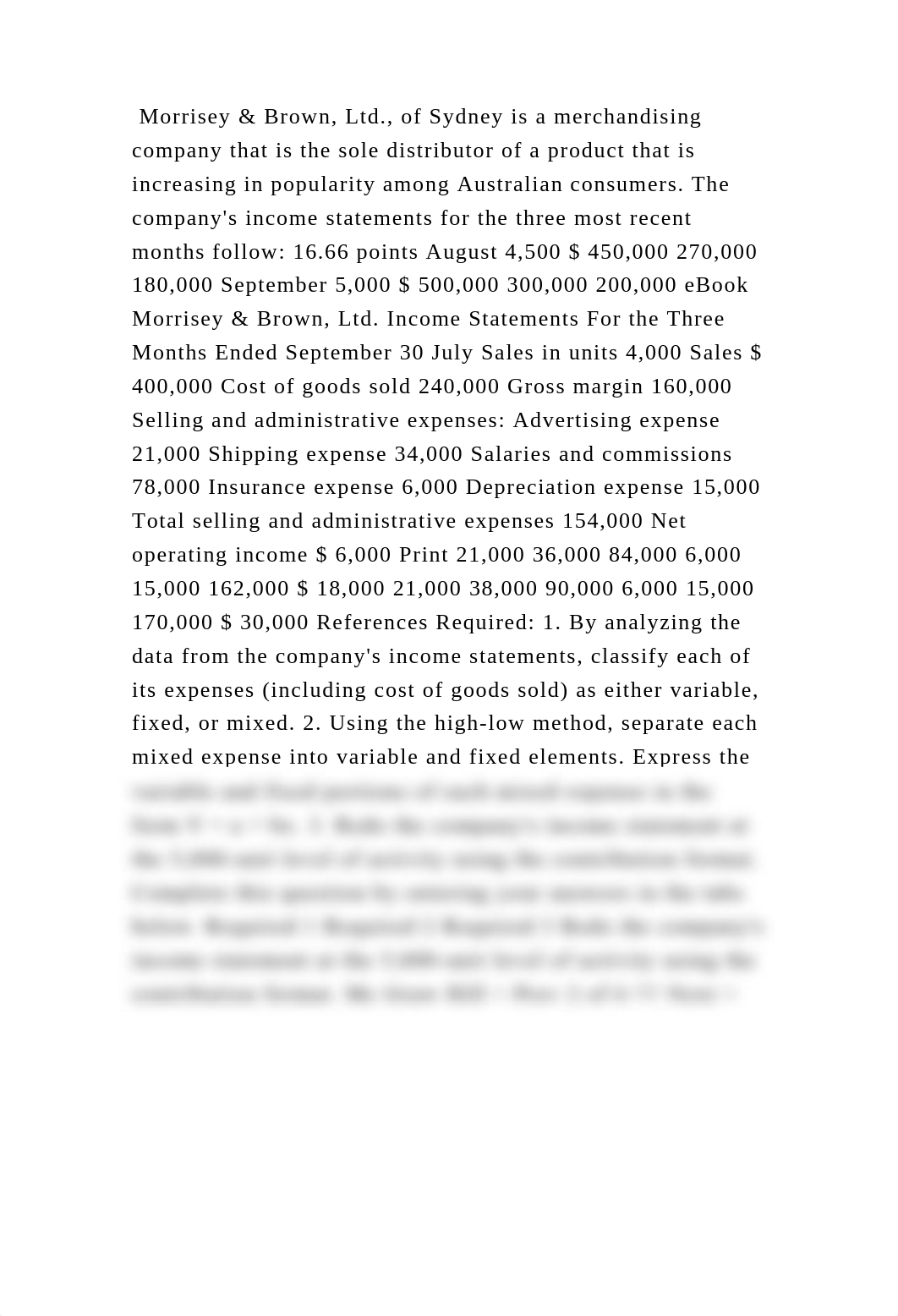 Morrisey & Brown, Ltd., of Sydney is a merchandising company that is .docx_dew1p5bc7zu_page2