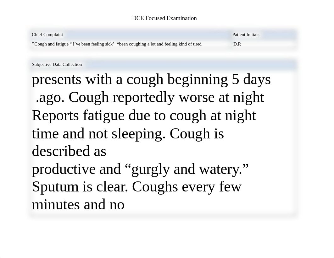 Shadow Health Focused exam Cough.docx_dew9vhhzh9a_page1