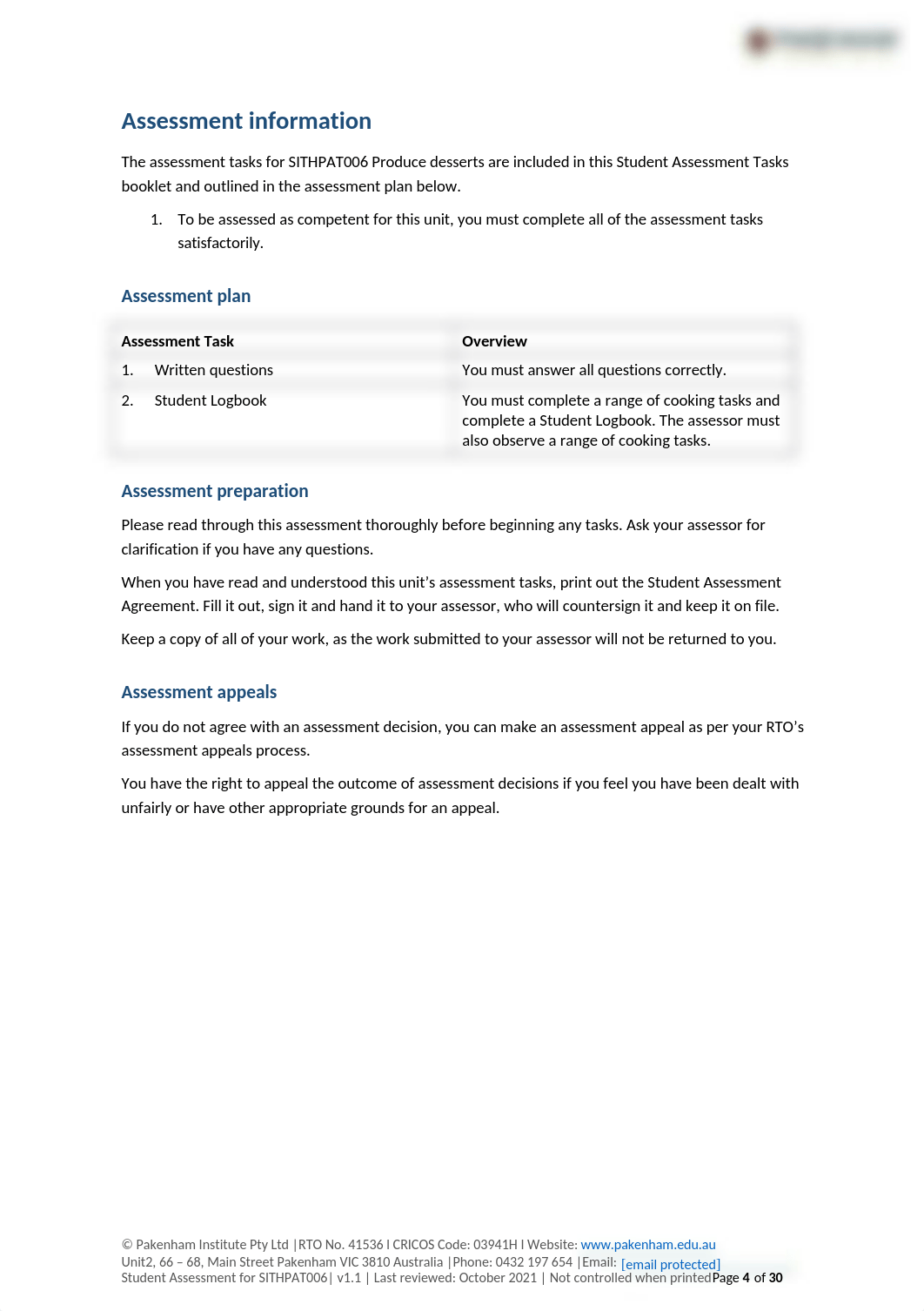 SITHPAT006 Student Assessment Tasks 09-04-20.docx_dewjj441ljg_page4