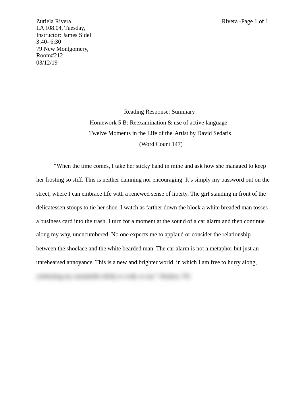 LA 108.04_3.12_Reading Response  B David Sedaris.docx_dewl7xxk8of_page1