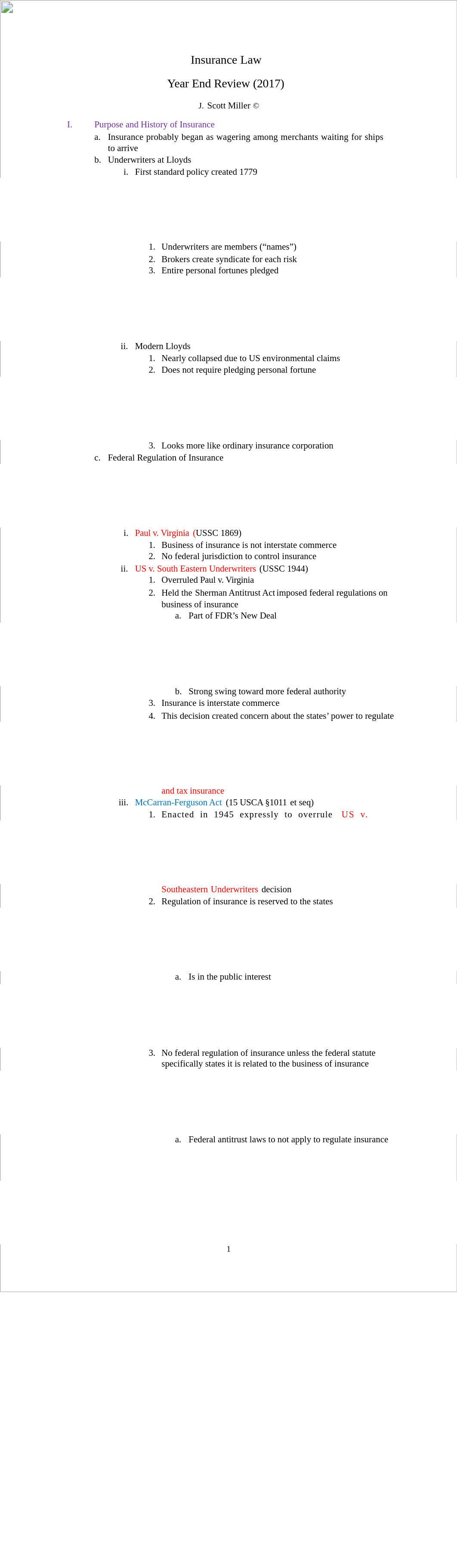 Insurance law Miller Outline_dex0juqumbs_page1